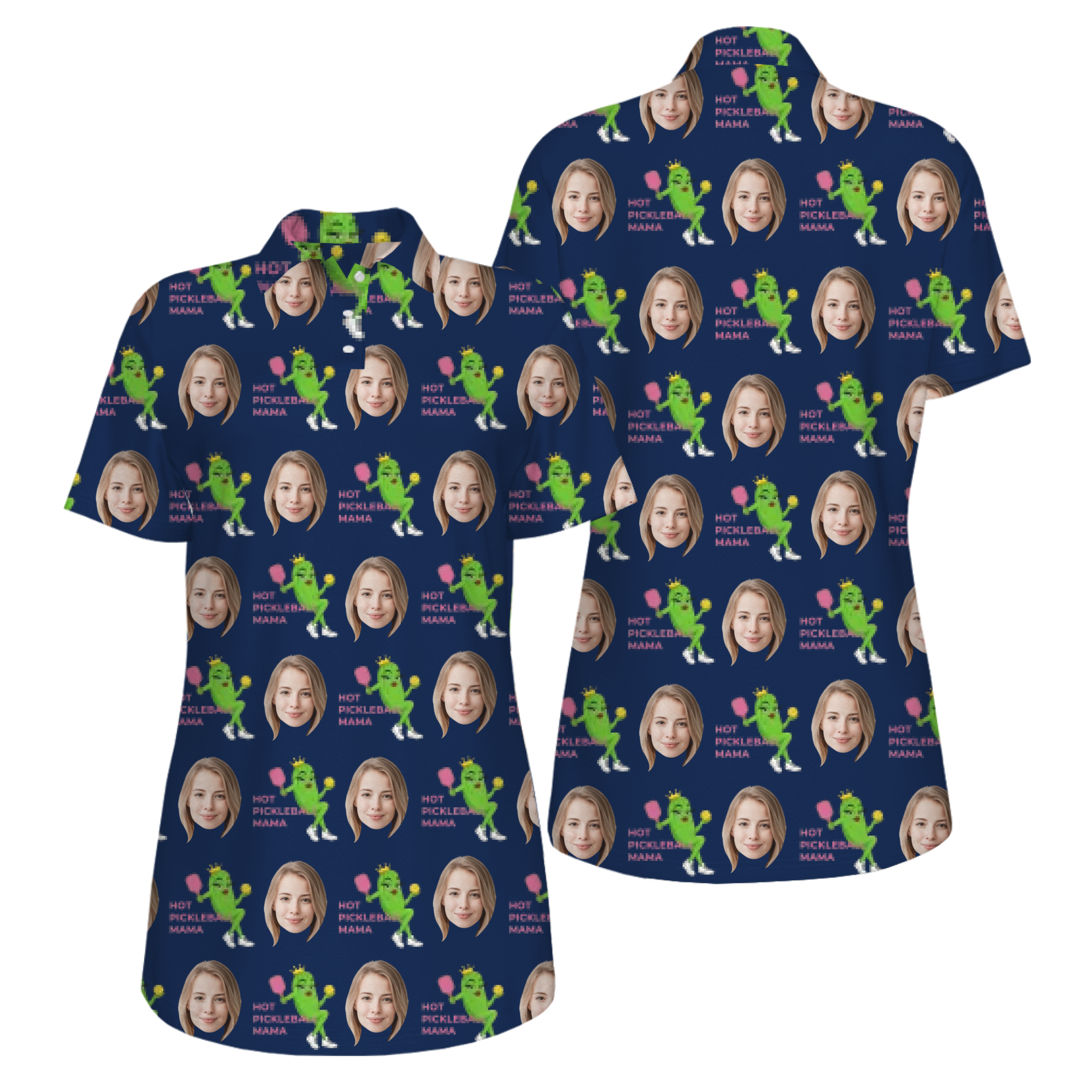 Picklewin Happy Mother's Day UV Protection Polo Shirt 12