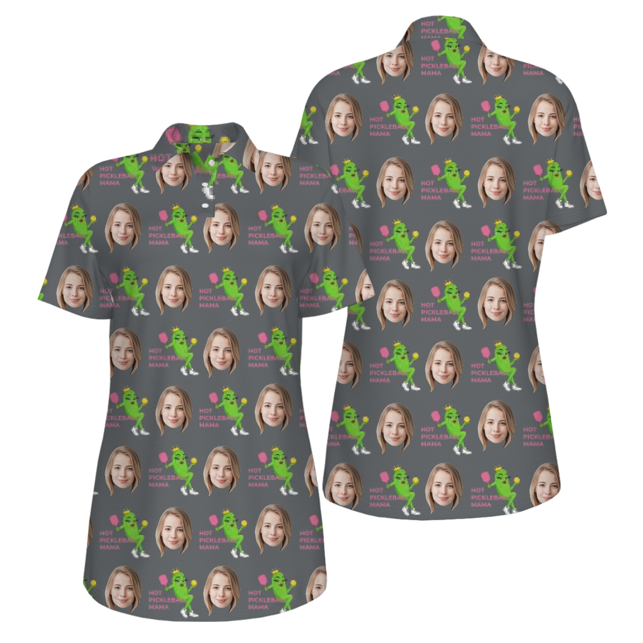 Picklewin Happy Mother's Day UV Protection Polo Shirt 14