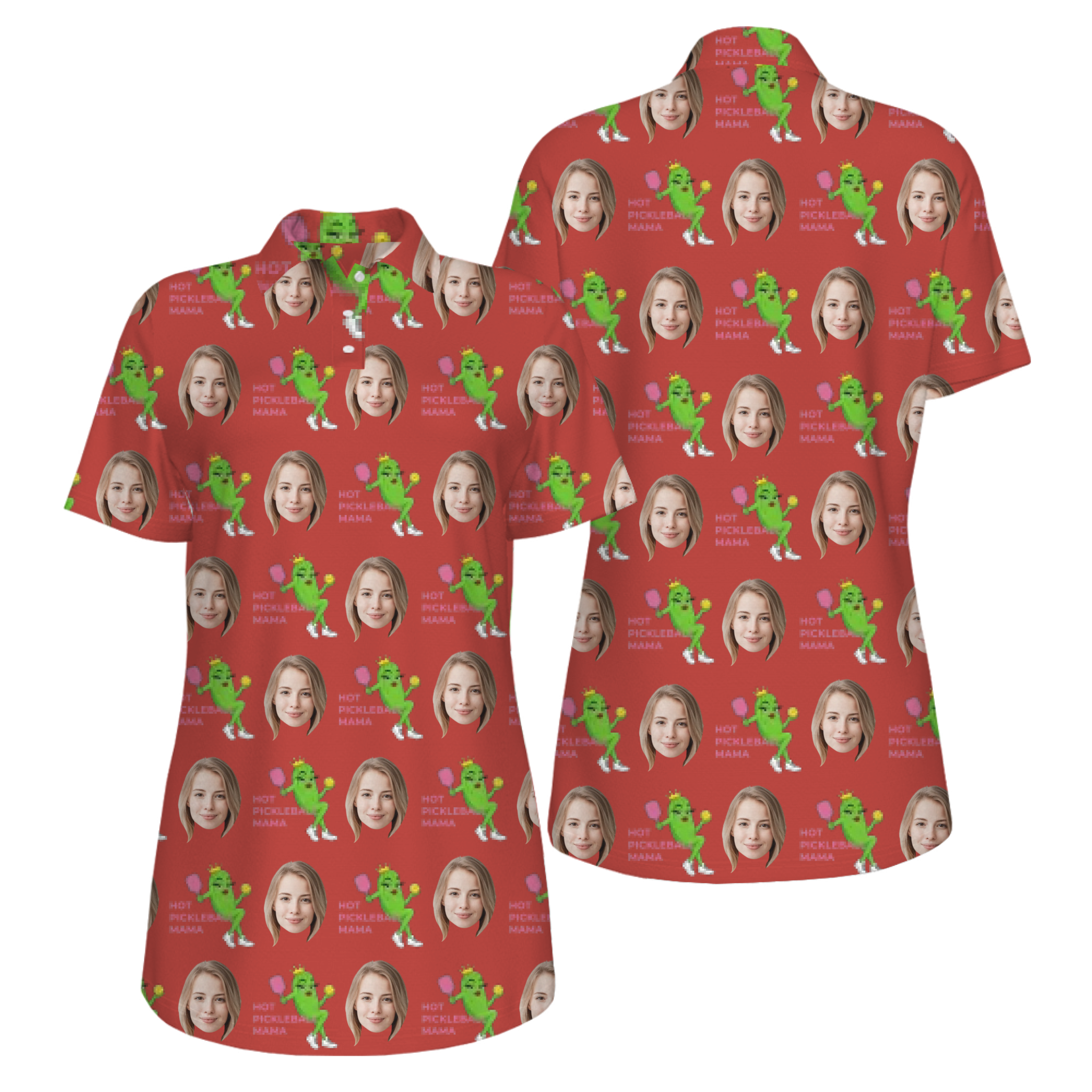 Picklewin Happy Mother's Day UV Protection Polo Shirt 16