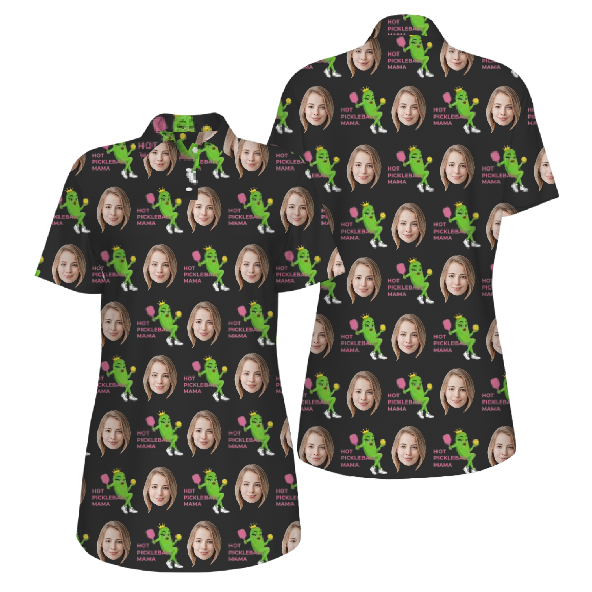 Picklewin Happy Mother's Day UV Protection Polo Shirt 7