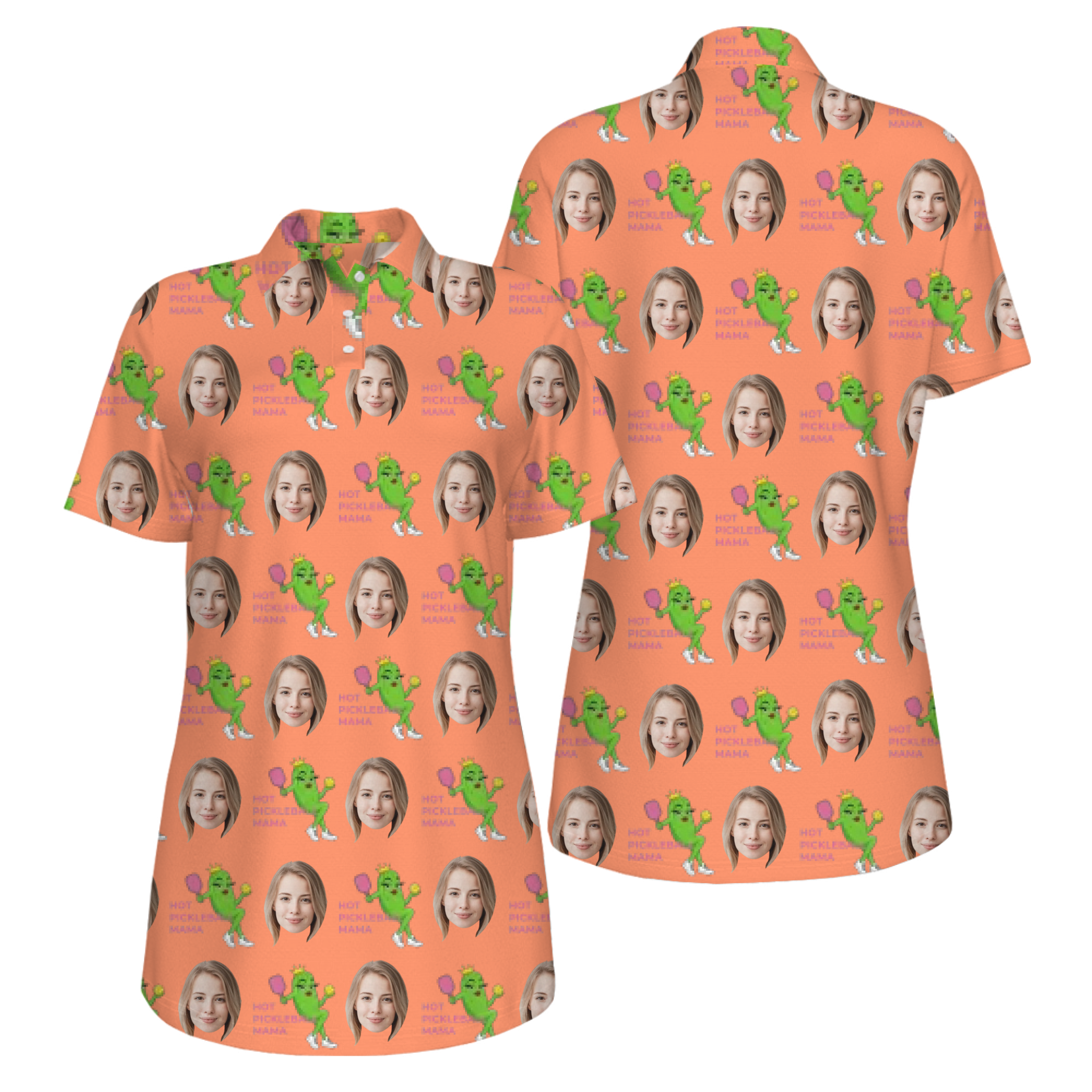 Picklewin Happy Mother's Day UV Protection Polo Shirt 4