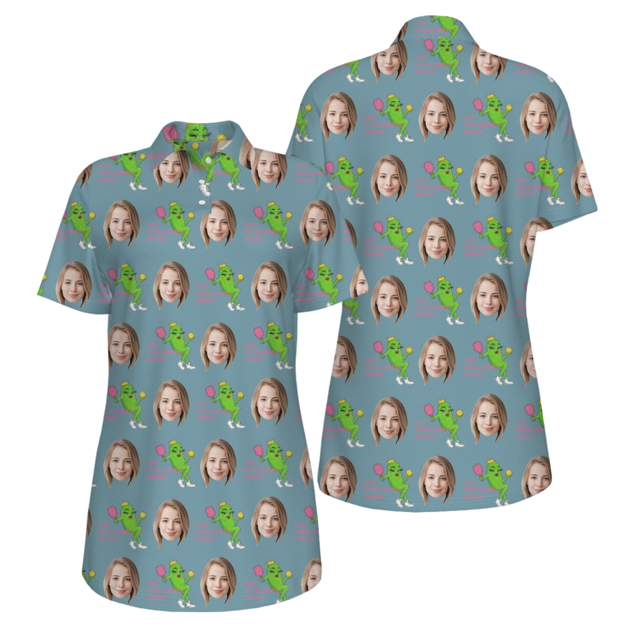Picklewin Happy Mother's Day UV Protection Polo Shirt 5