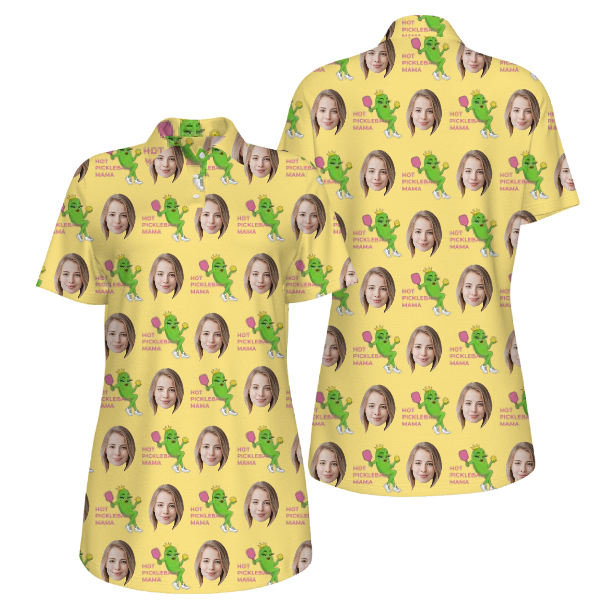 Picklewin Happy Mother's Day UV Protection Polo Shirt 2