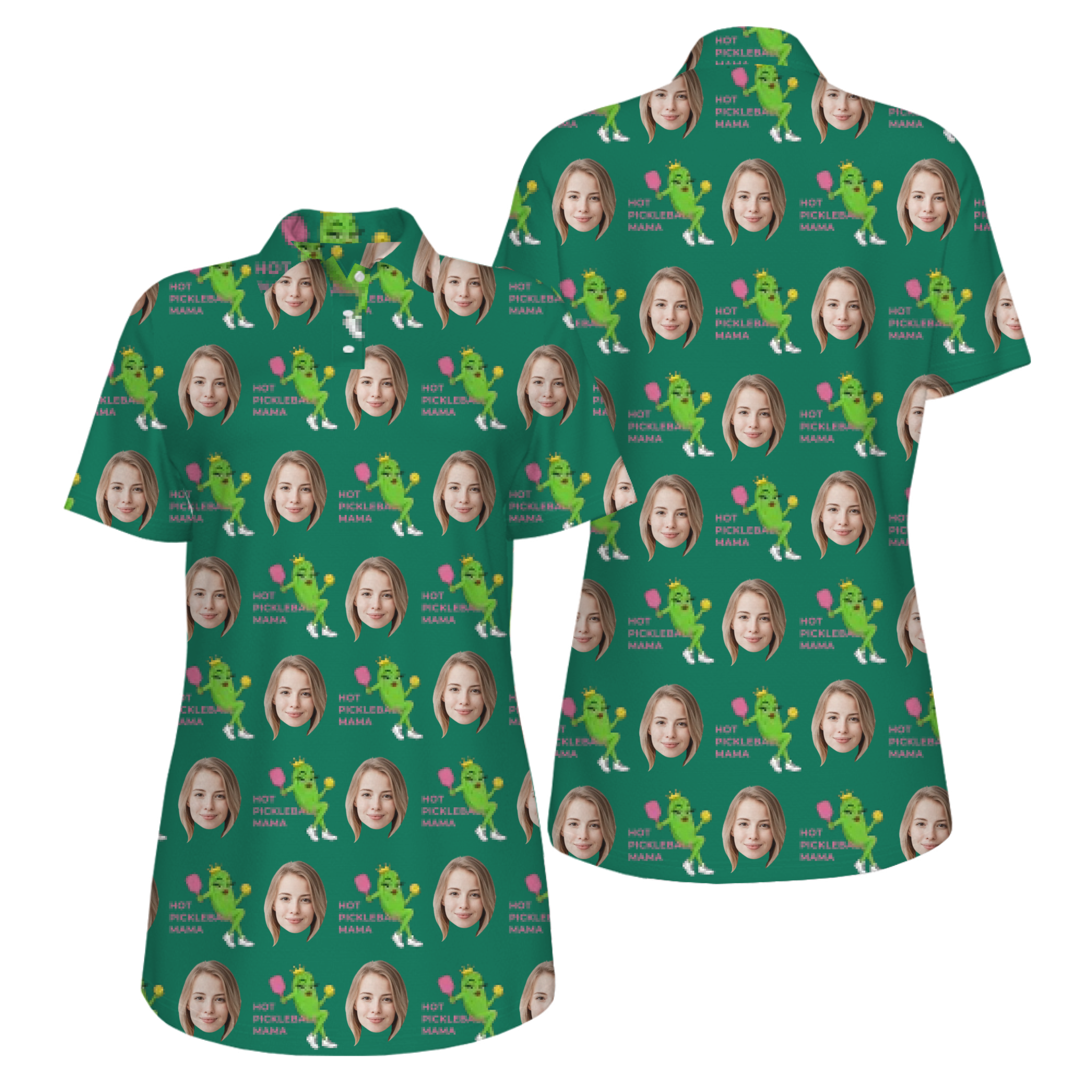 Picklewin Happy Mother's Day UV Protection Polo Shirt 10