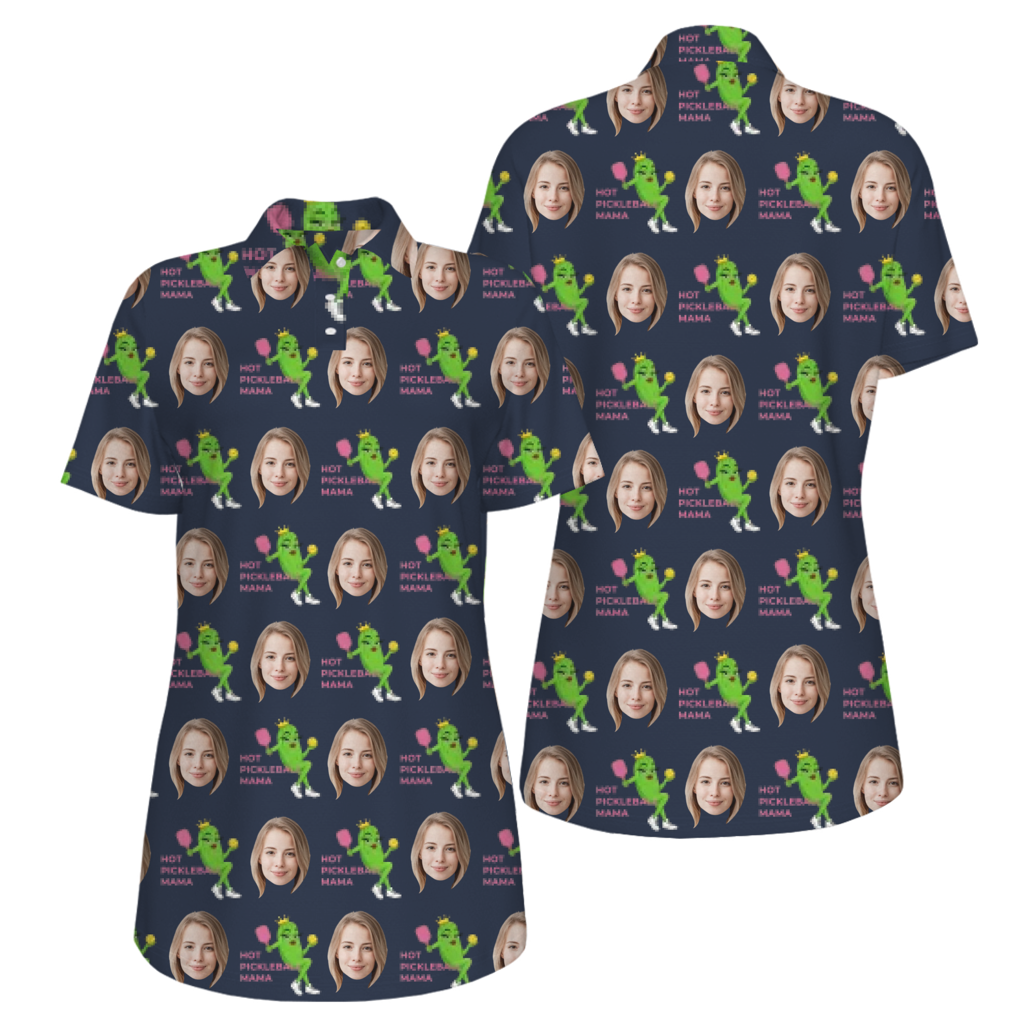Picklewin Happy Mother's Day UV Protection Polo Shirt 6