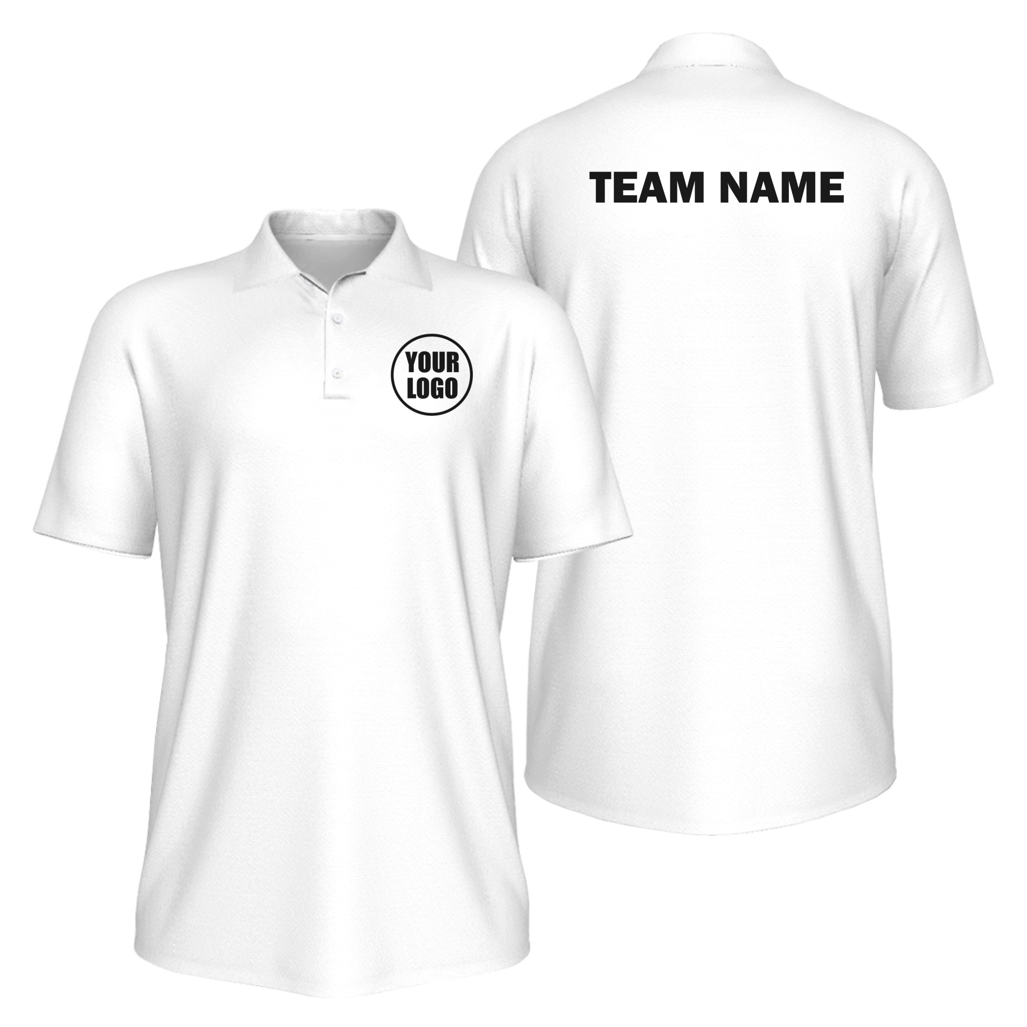 Picklewin Men's Custom UV Protection Polo Shirt With Unique Color Blocks 12