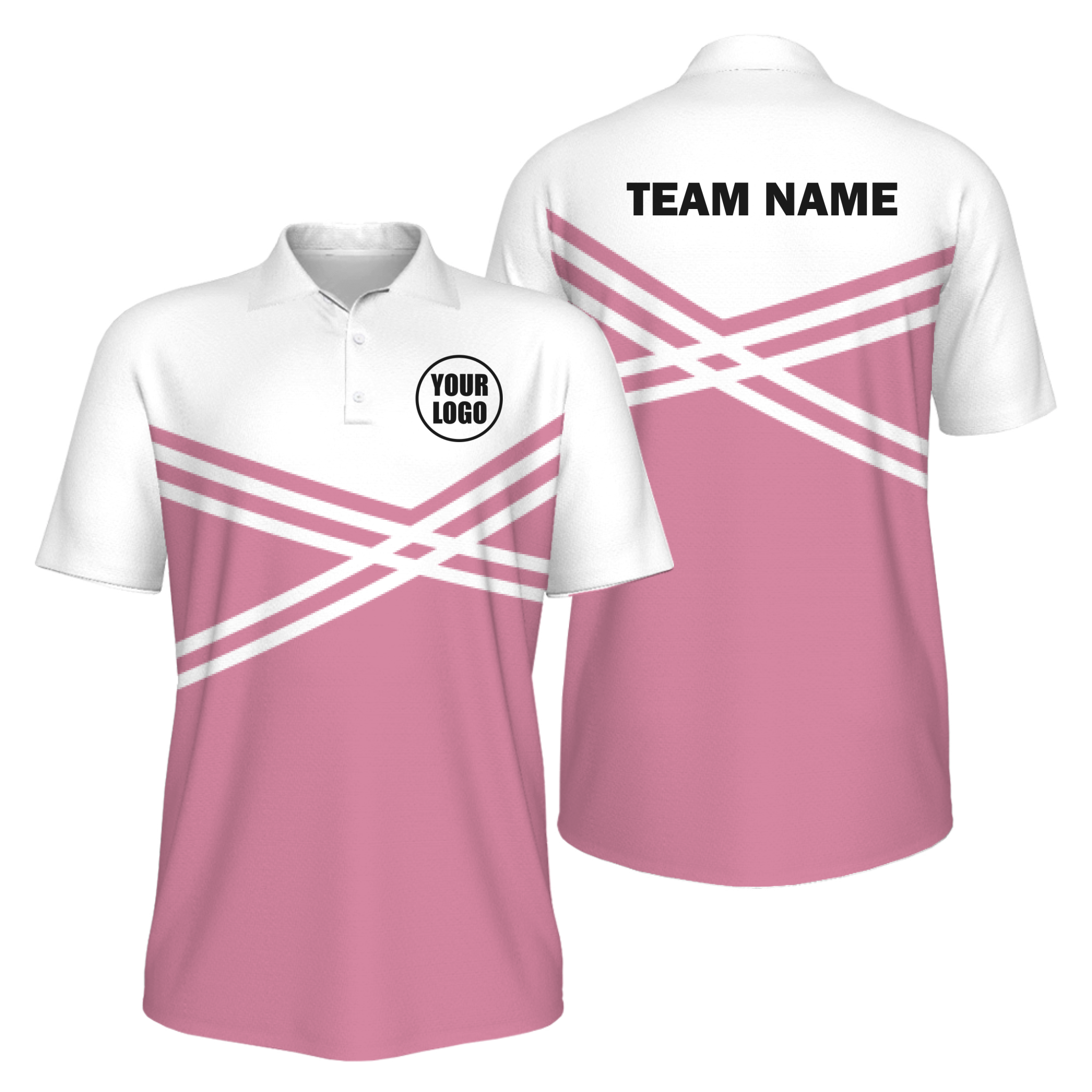 Picklewin Men's Custom UV Protection Polo Shirt With Unique Color Blocks 11