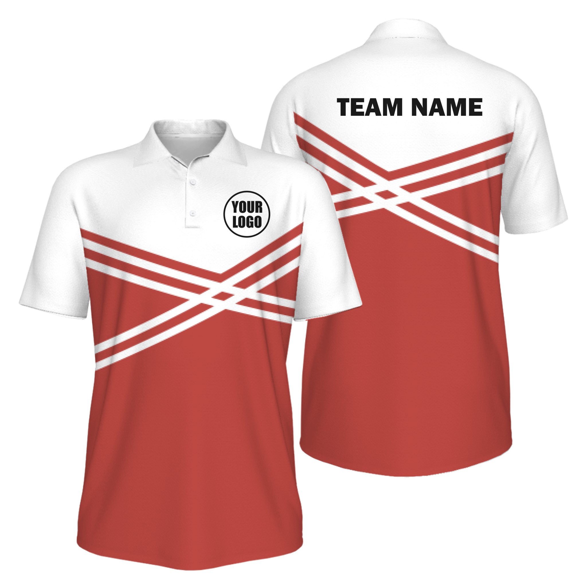 Picklewin Men's Custom UV Protection Polo Shirt With Unique Color Blocks 13