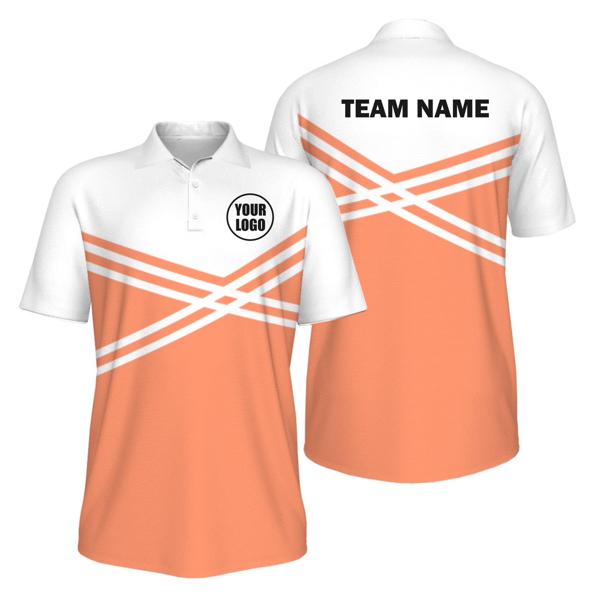 Picklewin Men's Custom UV Protection Polo Shirt With Unique Color Blocks 2