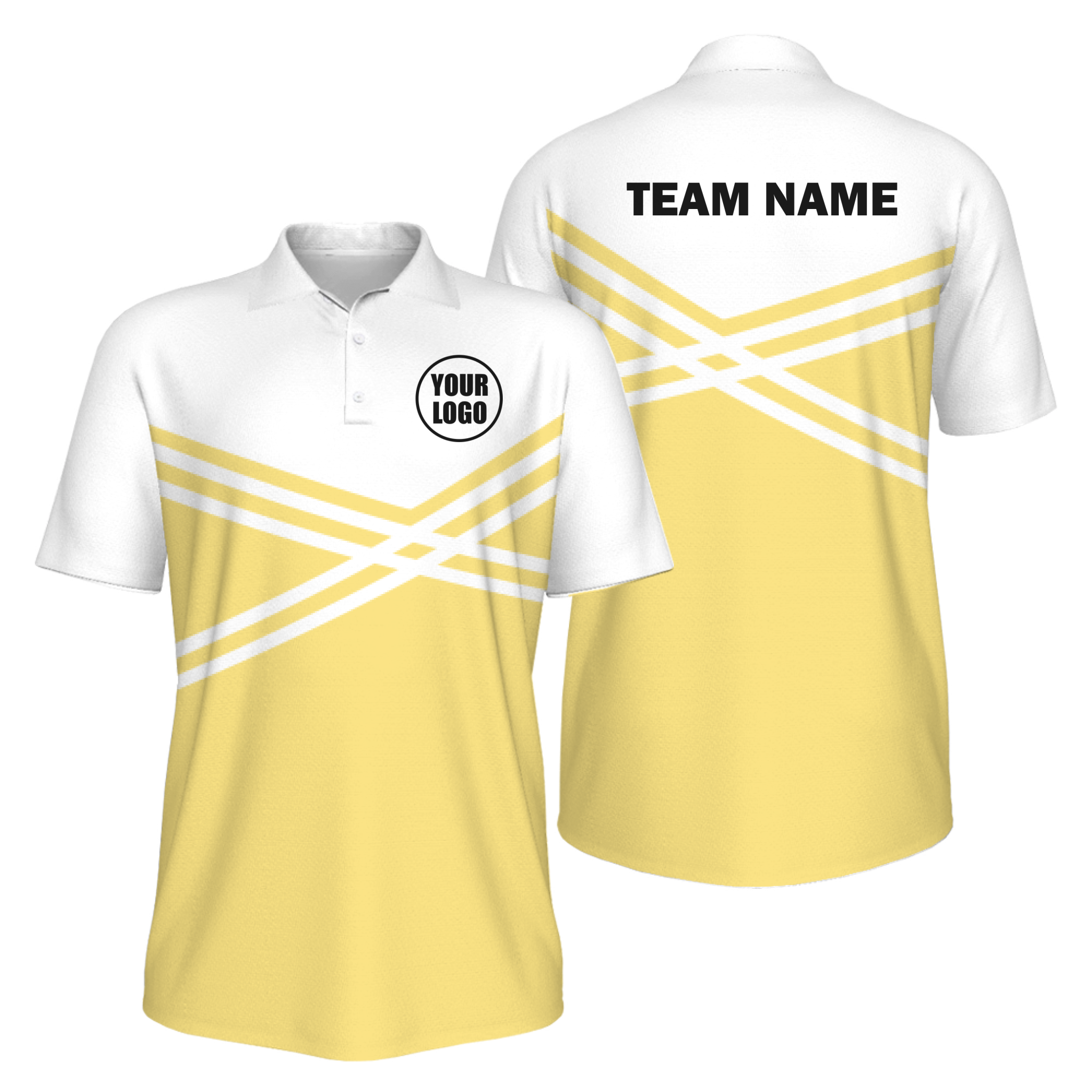 Picklewin Men's Custom UV Protection Polo Shirt With Unique Color Blocks 5