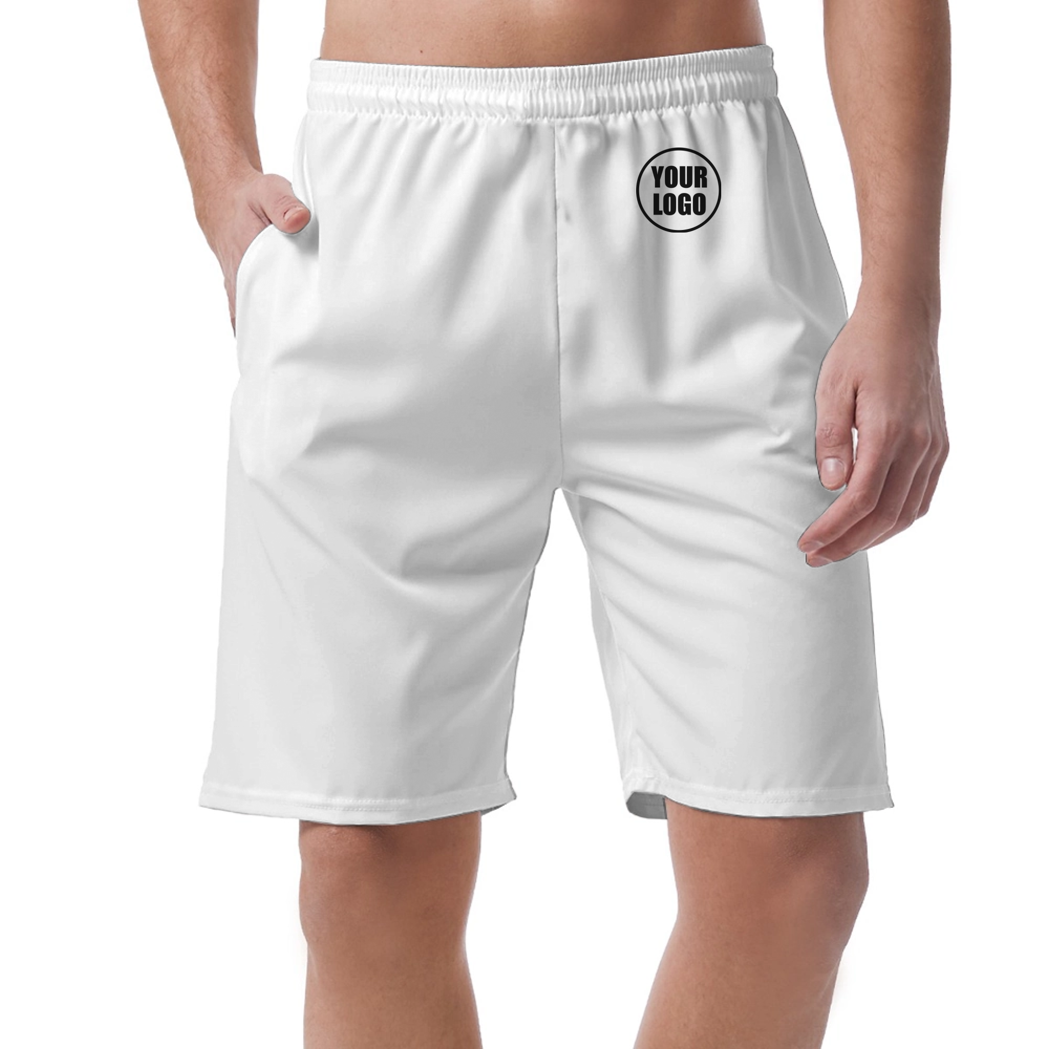 Picklewin Men's Customized Short Pants With Unique Color Blocks 2