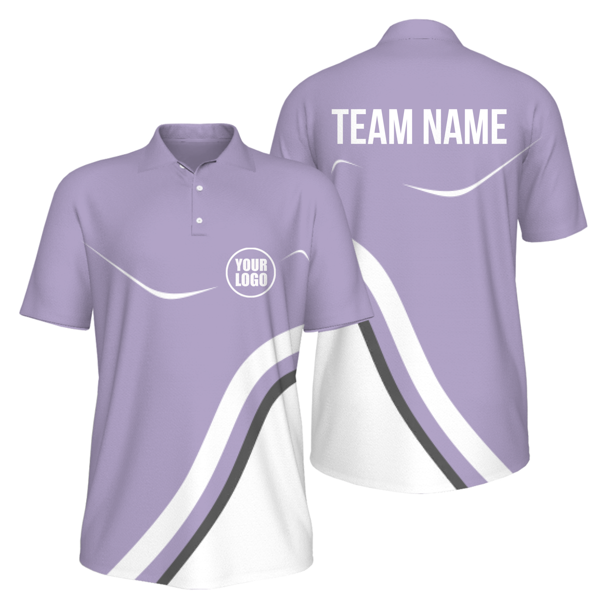 Picklewin Minimal Custom Pickleball UV Protection Polo Shirt For Men 7