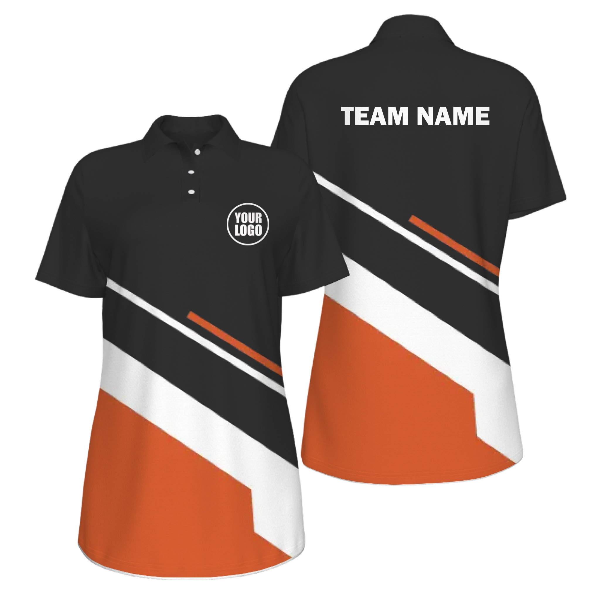 Picklewin Noticeable UV Protection Polo Custom For Women 15