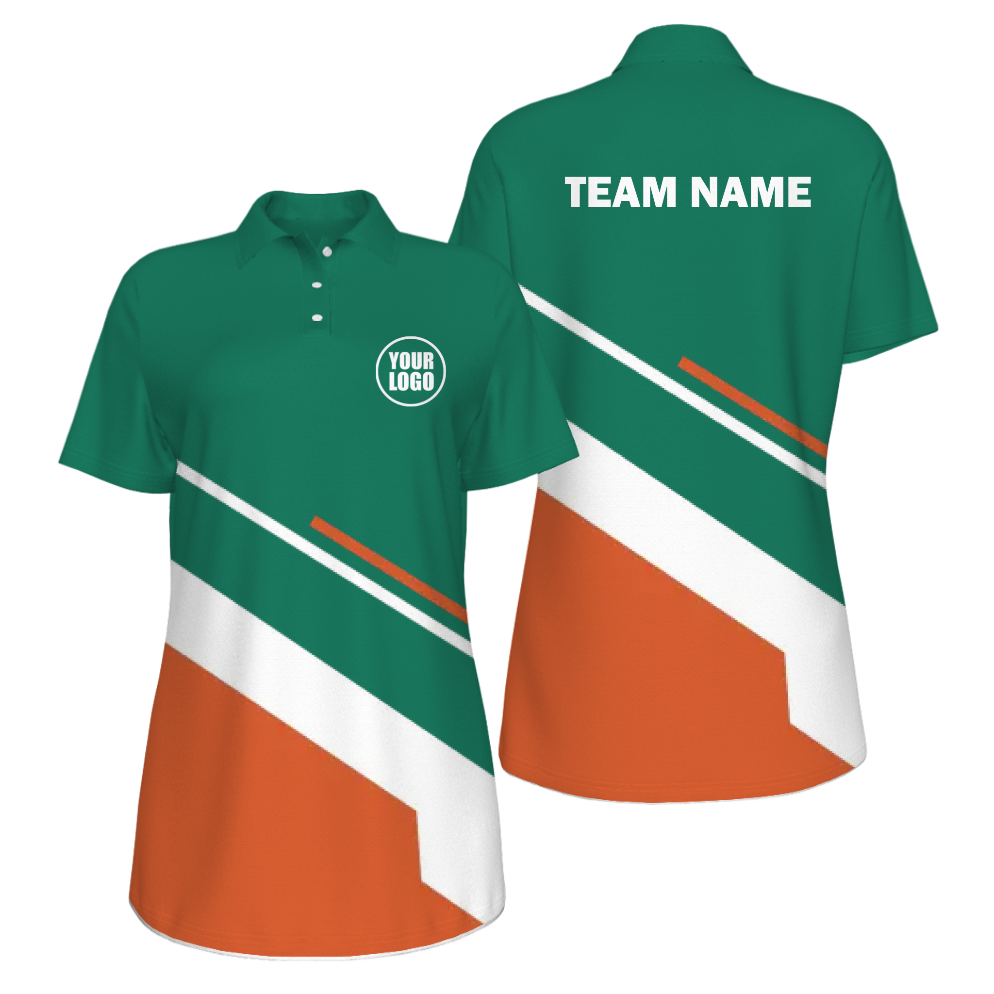 Picklewin Noticeable UV Protection Polo Custom For Women 8