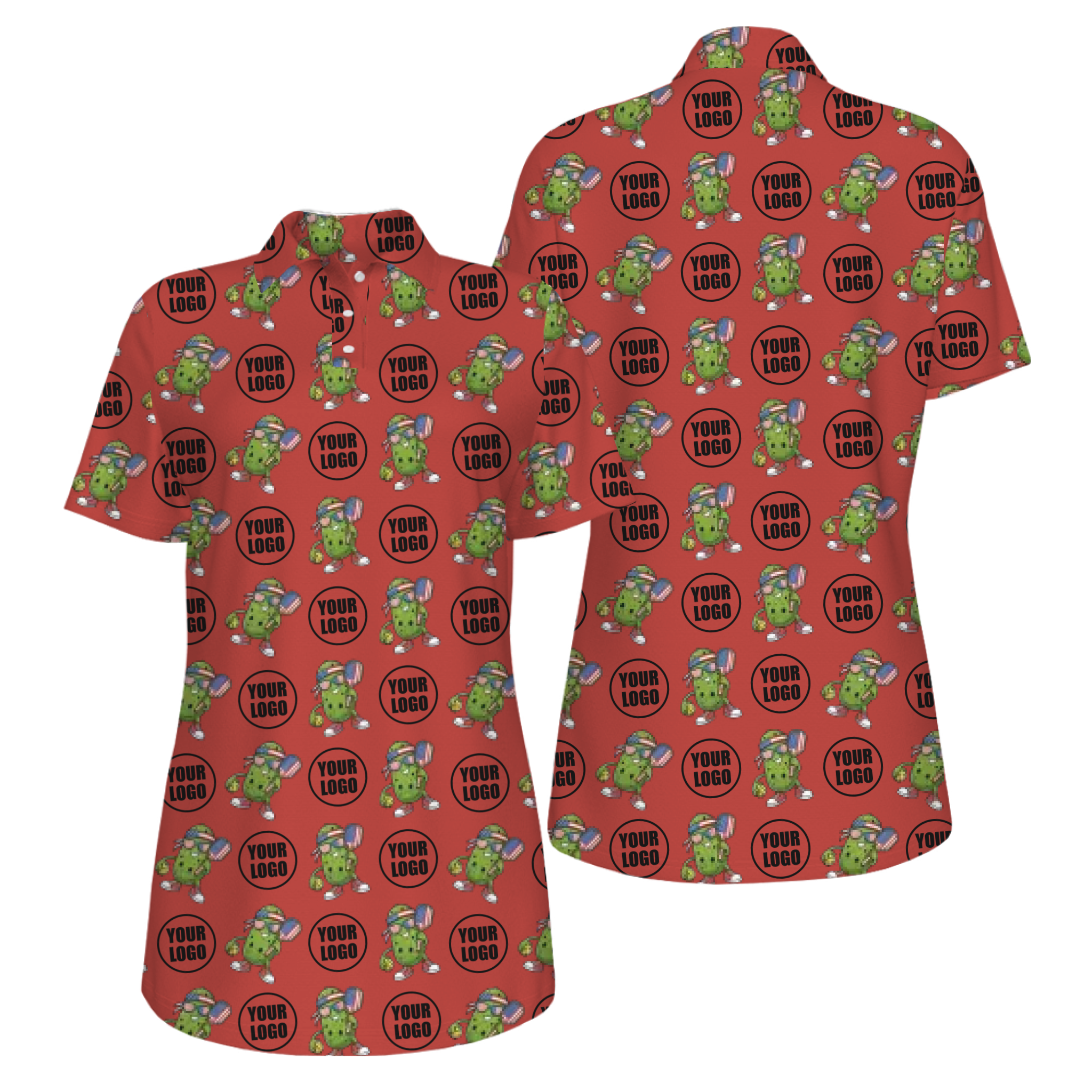 Picklewin Patriotic Custom Pickleball Polo Shirt With UV Protection Feature For Women 14