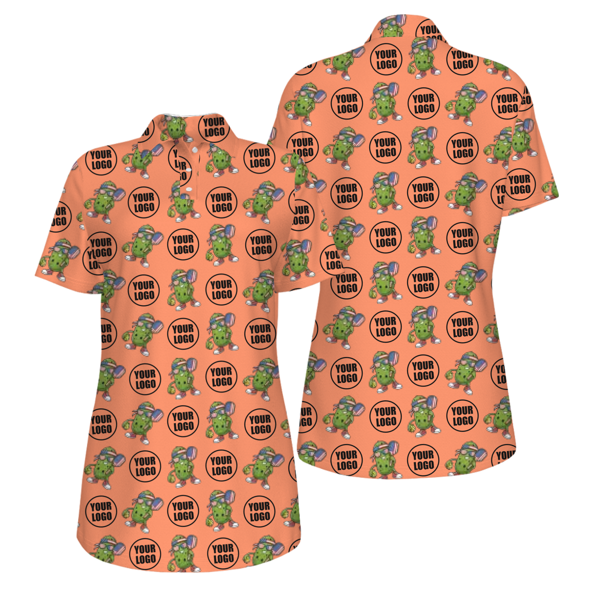 Picklewin Patriotic Custom Pickleball Polo Shirt With UV Protection Feature For Women 3