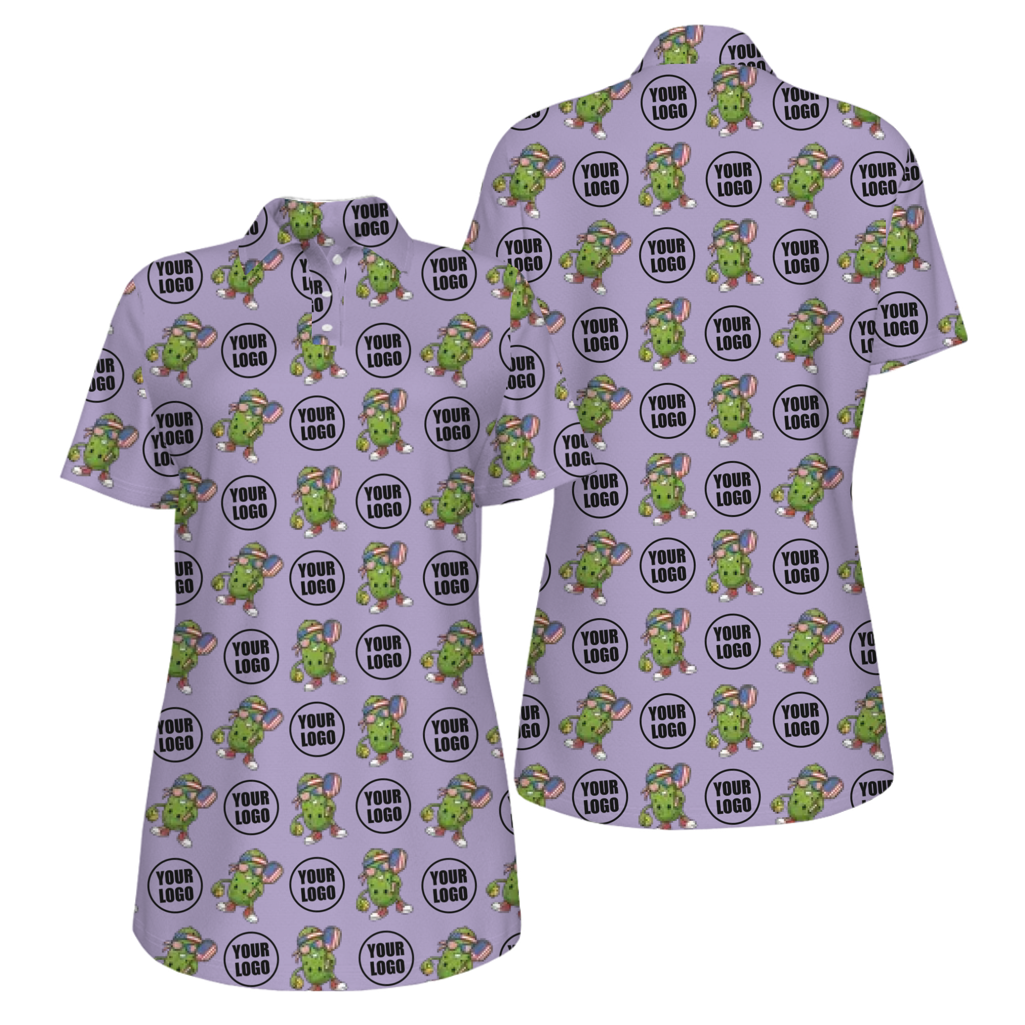 Picklewin Patriotic Custom Pickleball Polo Shirt With UV Protection Feature For Women 7