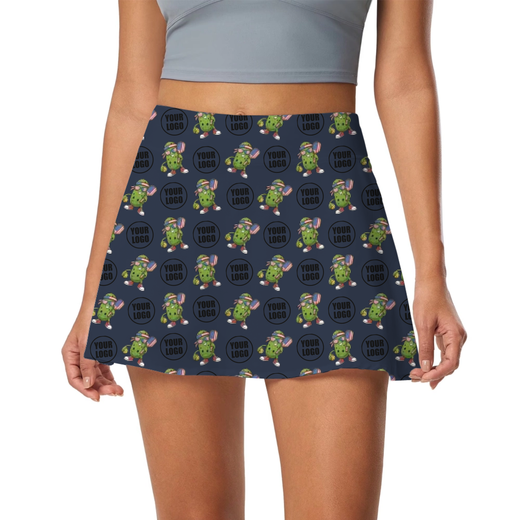 Picklewin Patriotic Custom Pickleball Skort For Women 9