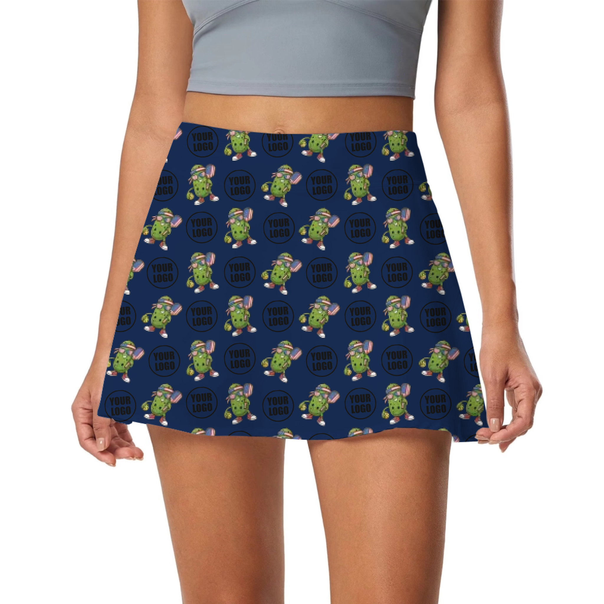 Picklewin Patriotic Custom Pickleball Skort For Women 10