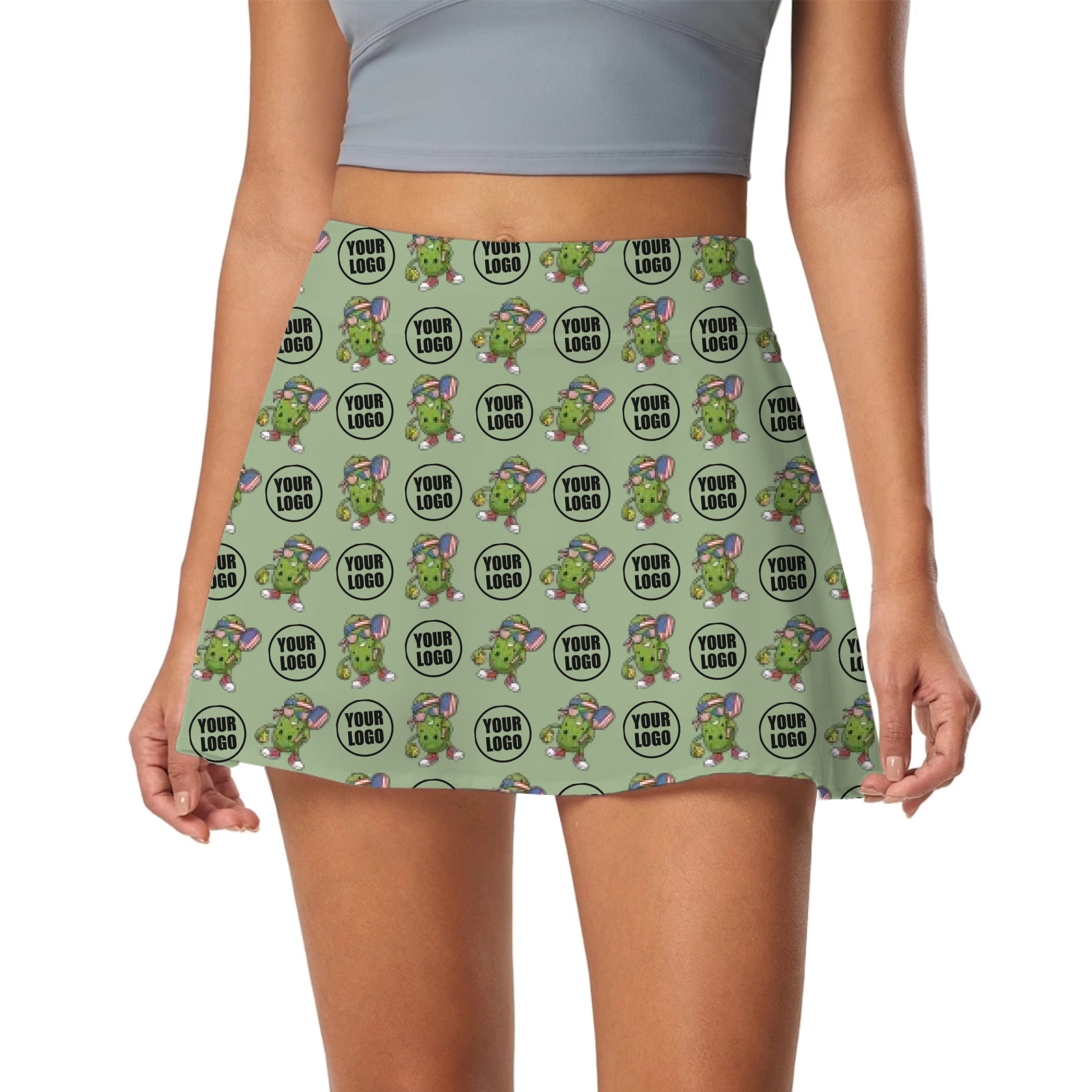 Picklewin Patriotic Custom Pickleball Skort For Women 2