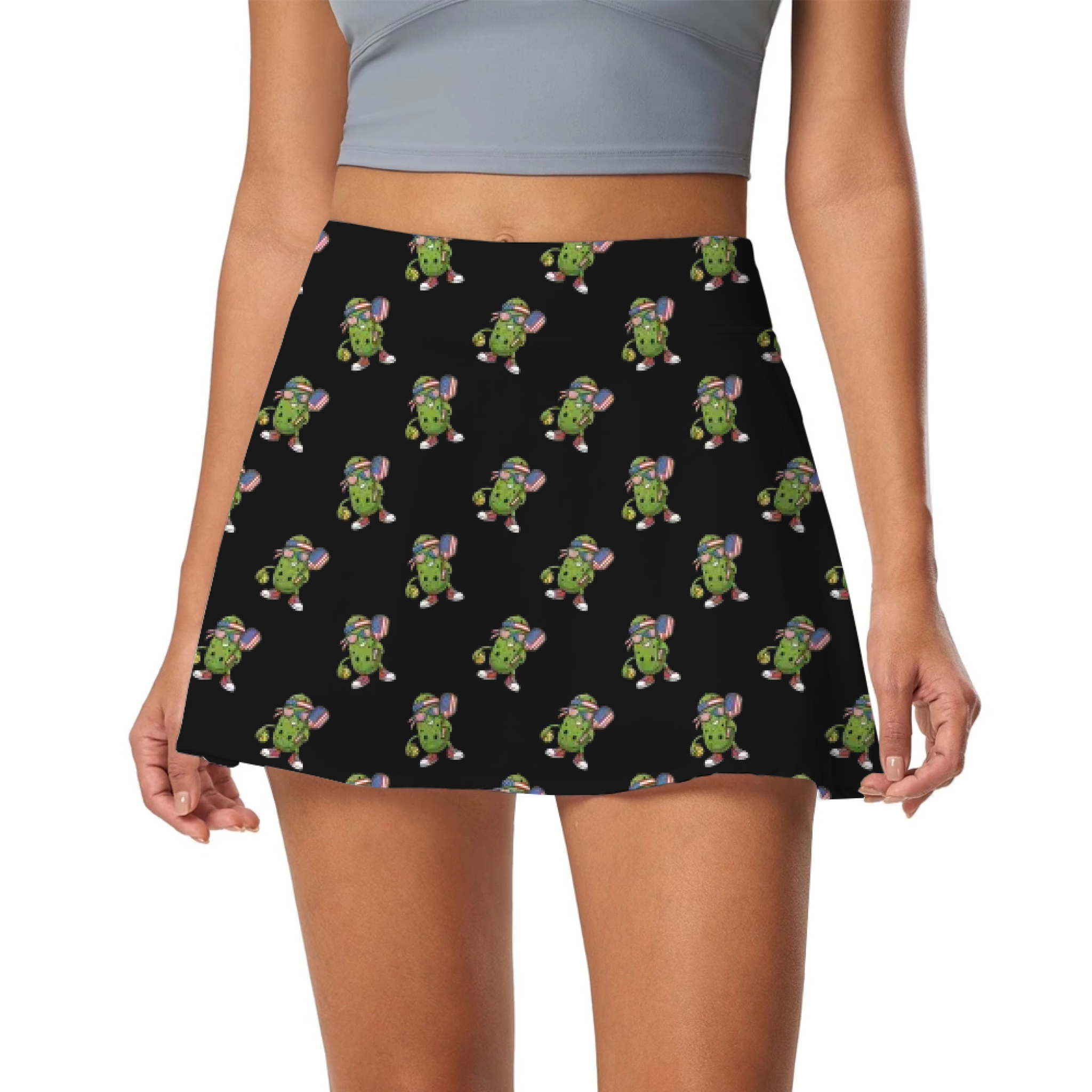 Picklewin Patriotic Custom Pickleball Skort For Women 16