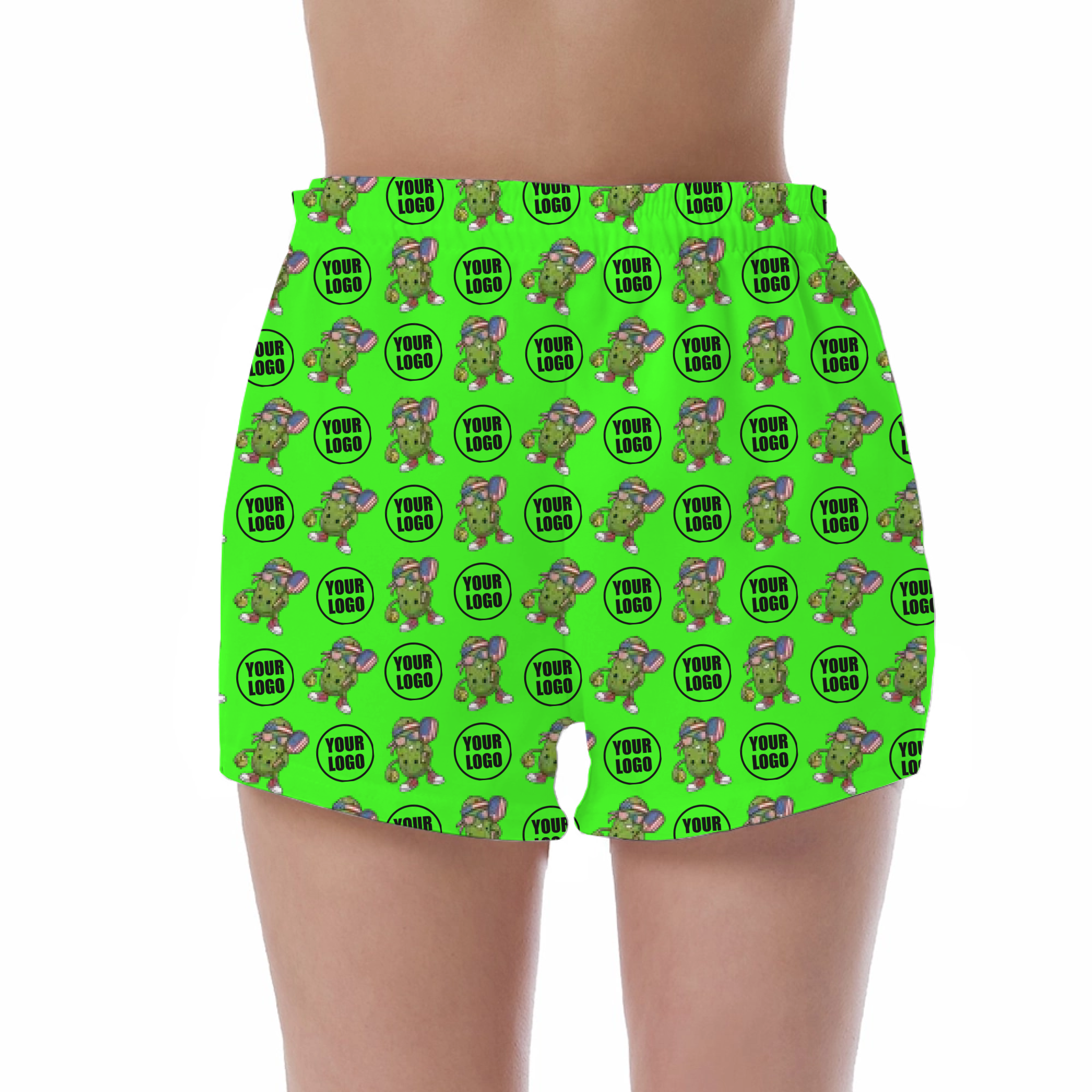 Picklewin Patriotic Custom UV Protection Shorts For Pickleball Women 11