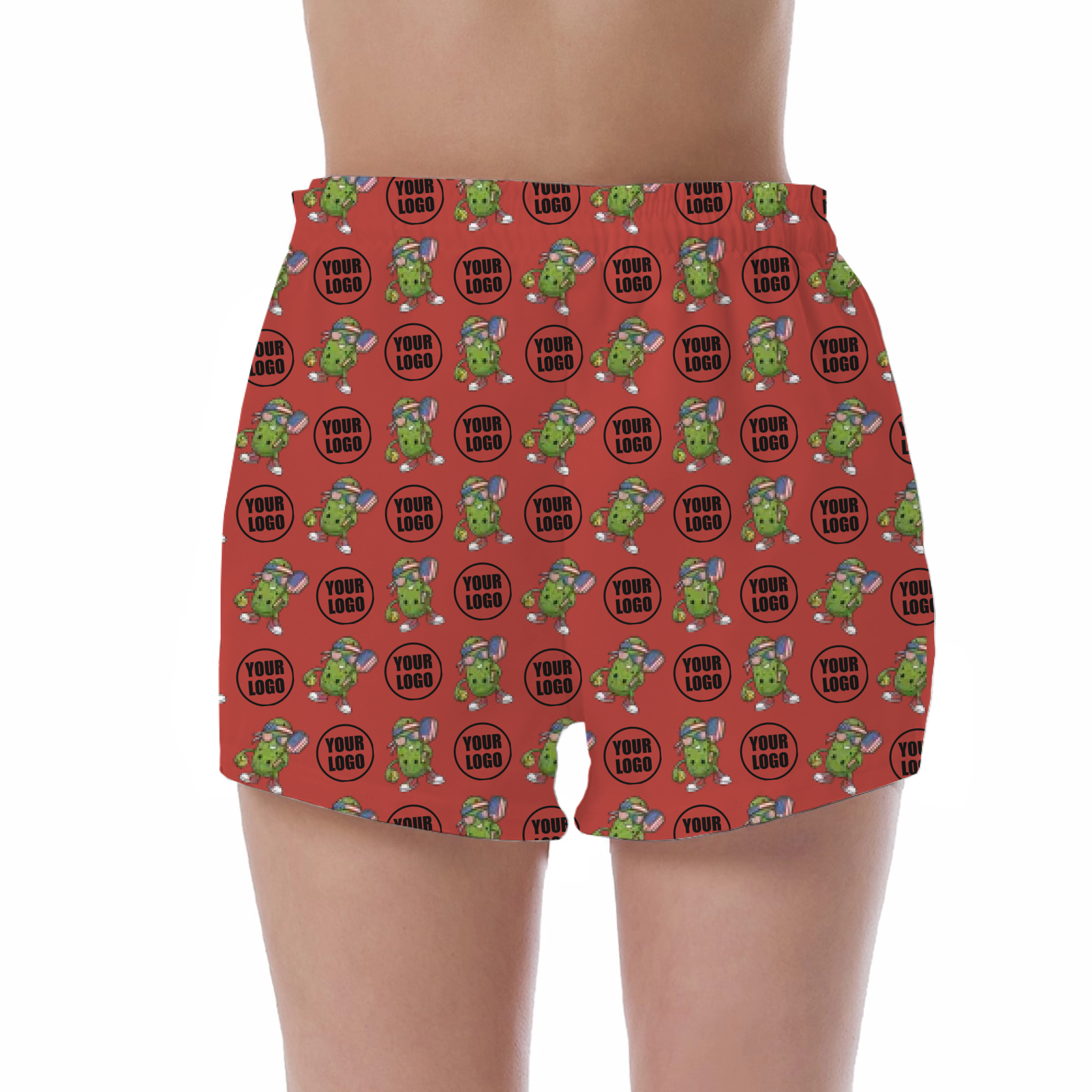 Picklewin Patriotic Custom UV Protection Shorts For Pickleball Women 14