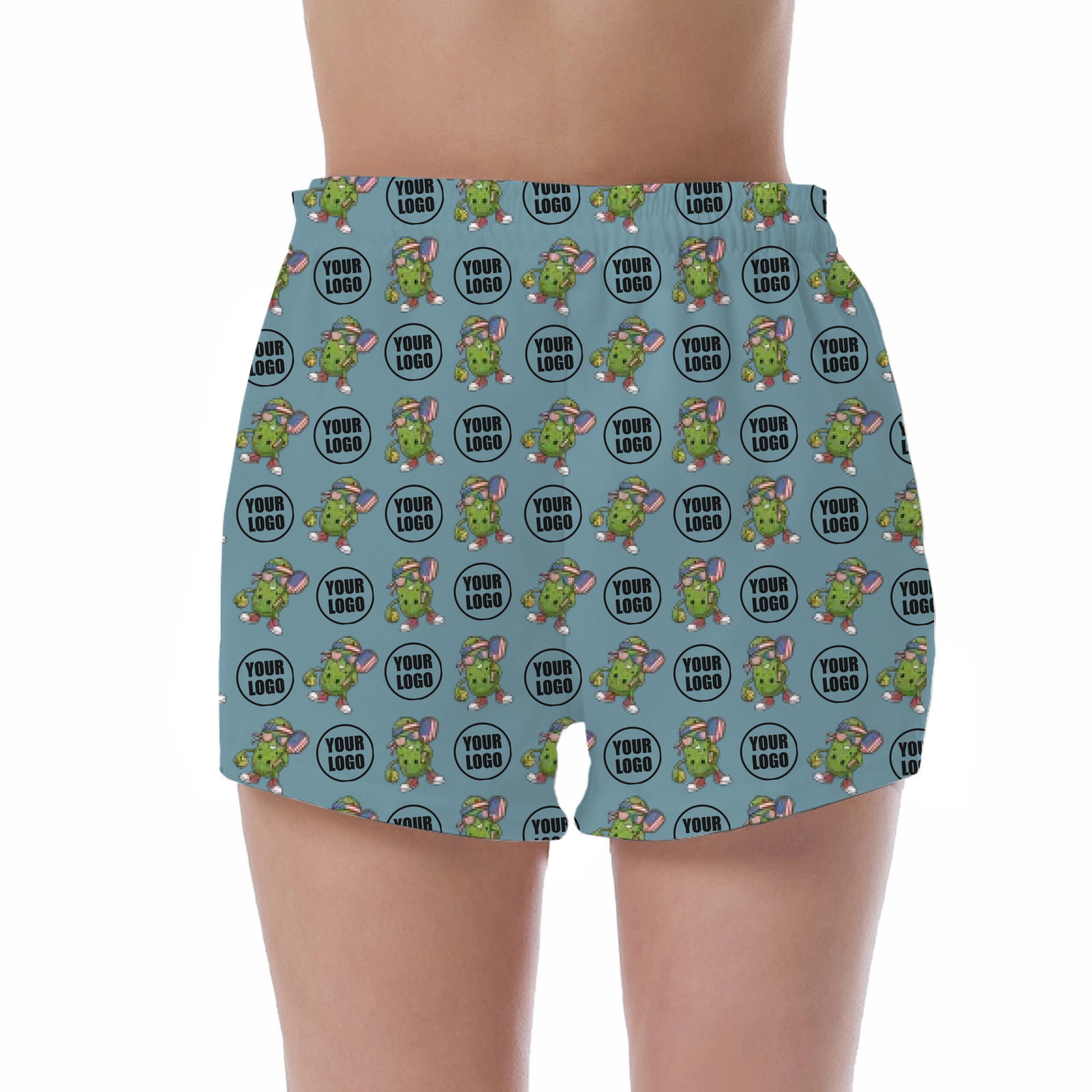 Picklewin Patriotic Custom UV Protection Shorts For Pickleball Women 5