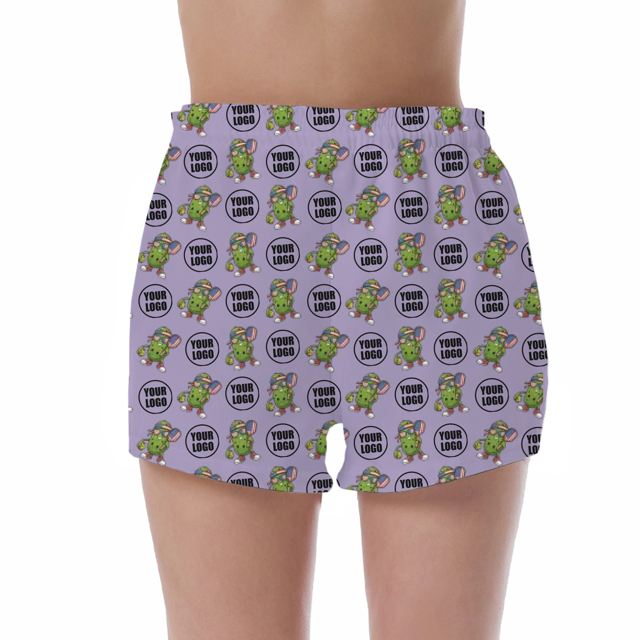 Picklewin Patriotic Custom UV Protection Shorts For Pickleball Women 7