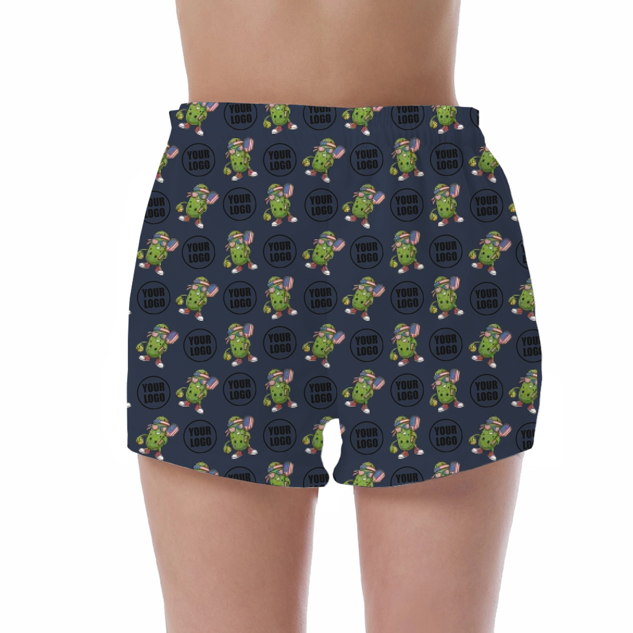 Picklewin Patriotic Custom UV Protection Shorts For Pickleball Women 9