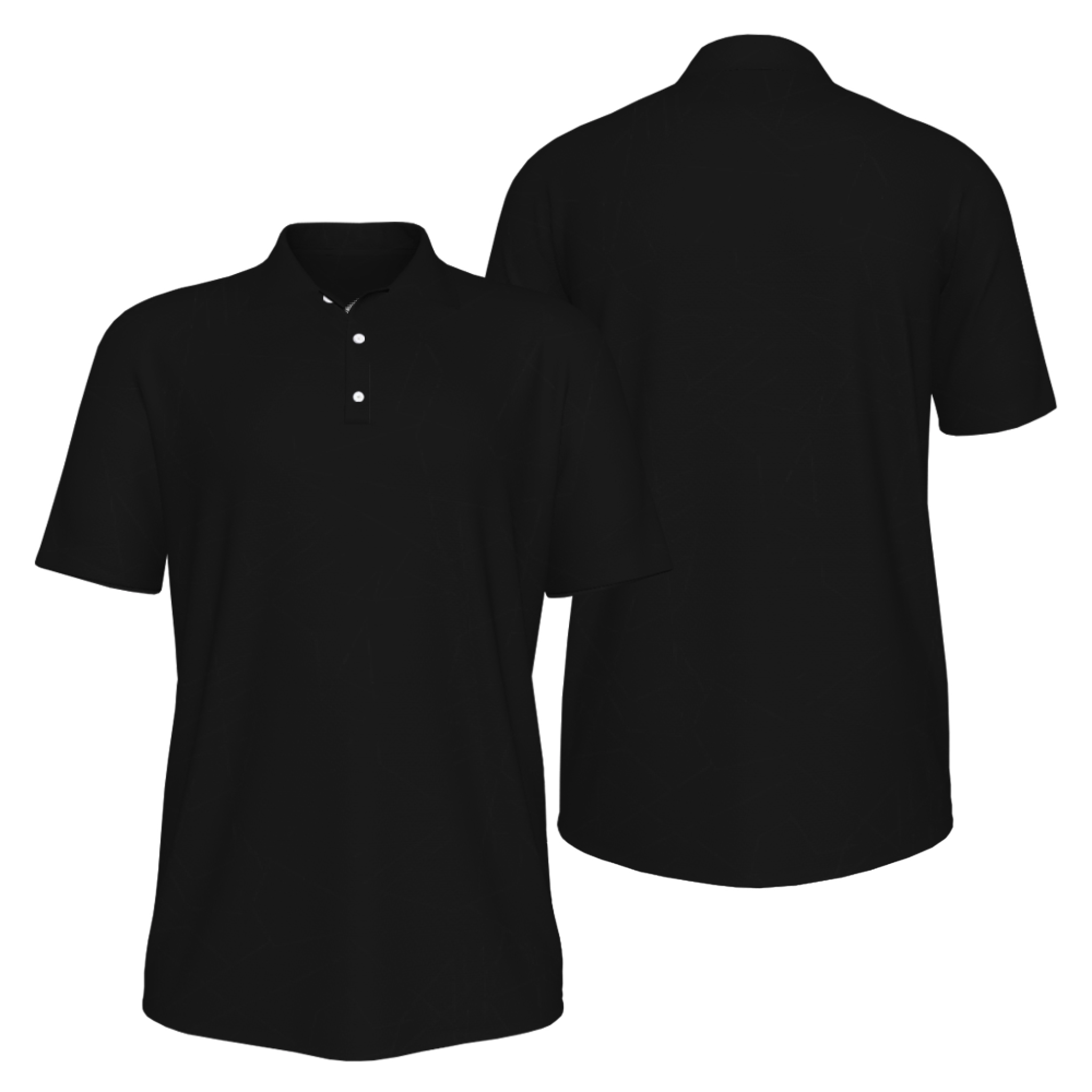 Picklewin Simple Abstract Custom UV Protection Polo Shirt For Men 16