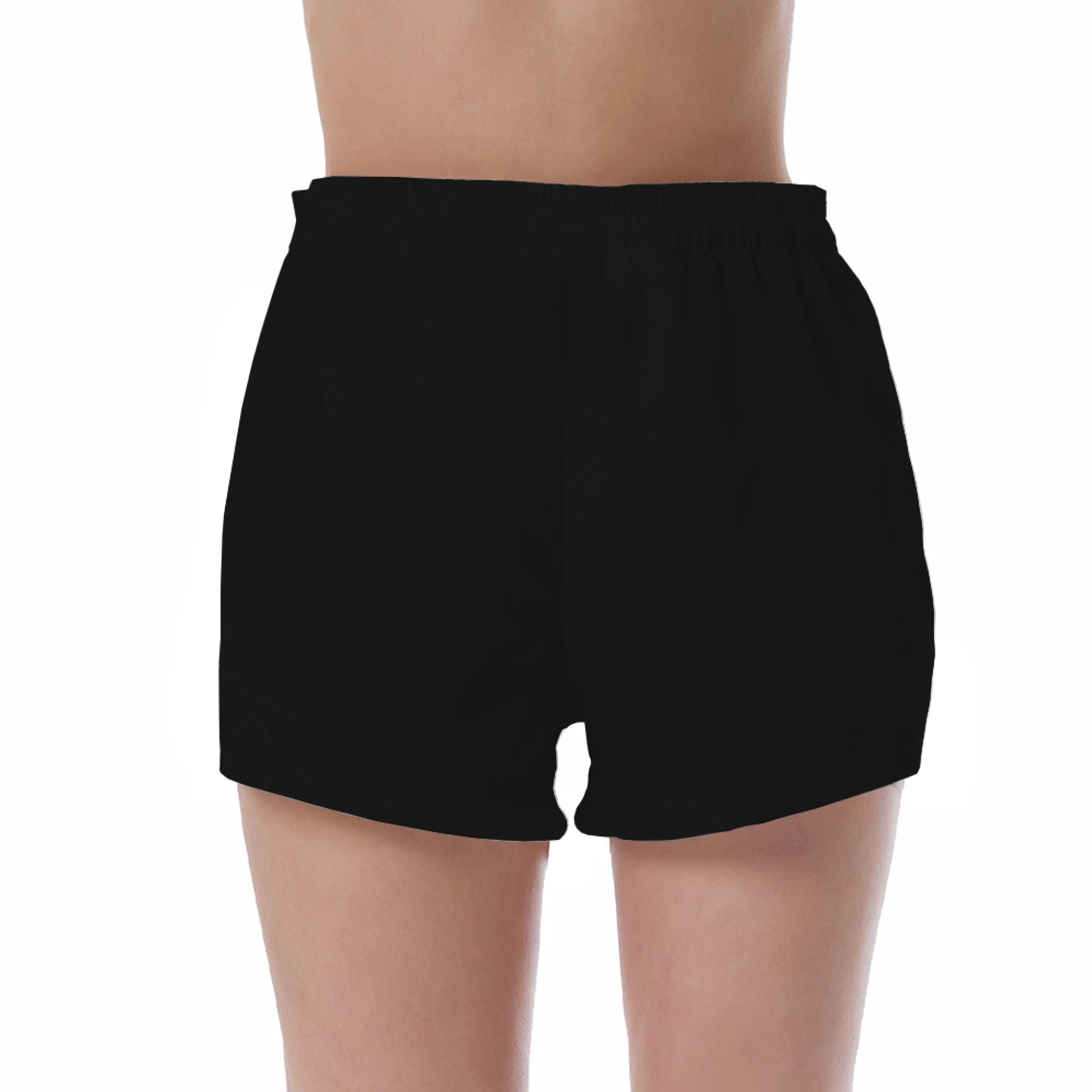 Picklewin Simple Abstract Women's Custom UV Protection Shorts 16