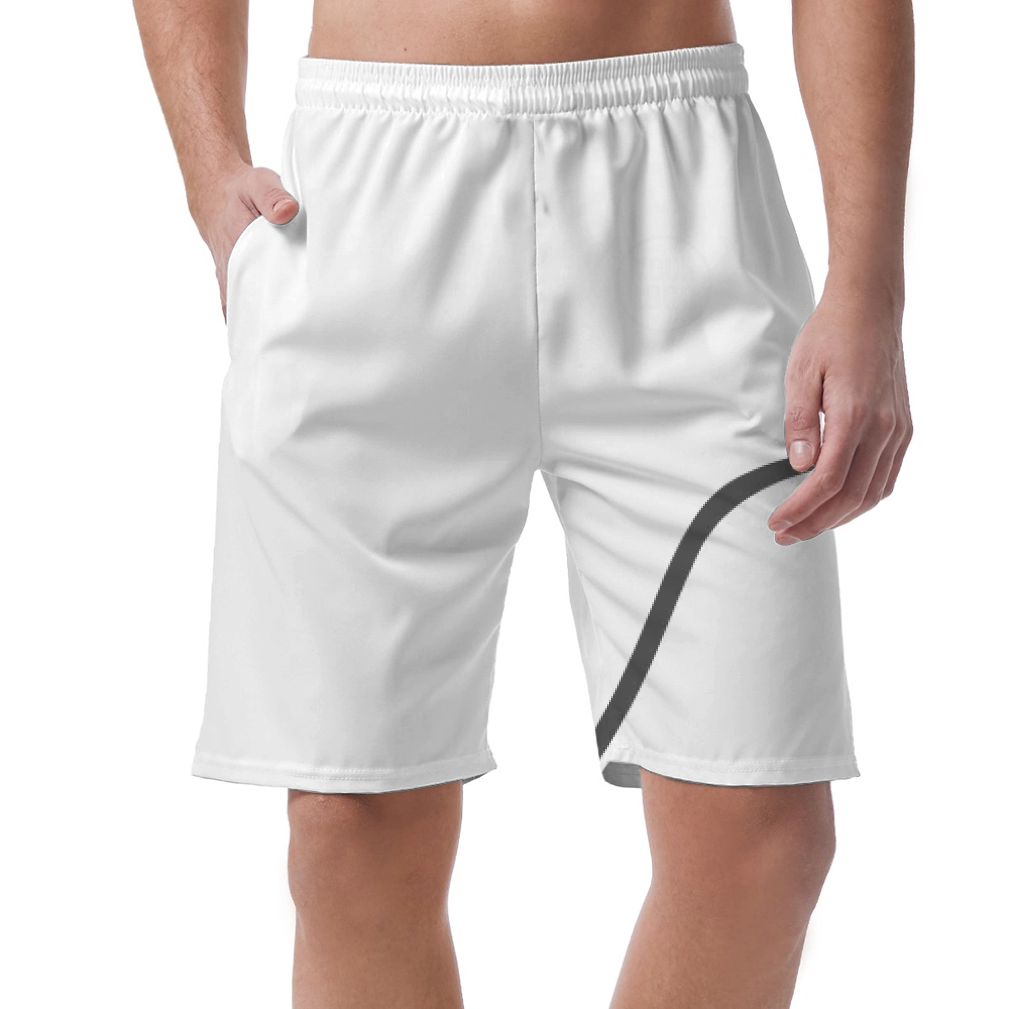 Picklewin Simple Custom Logo Pickleball Men's Short Pants 13