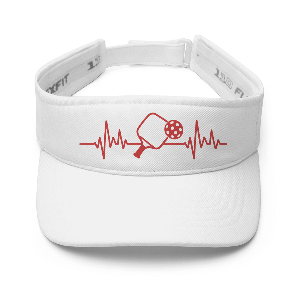 Picklewin Simple Heartbeat Pickleball Visor 3