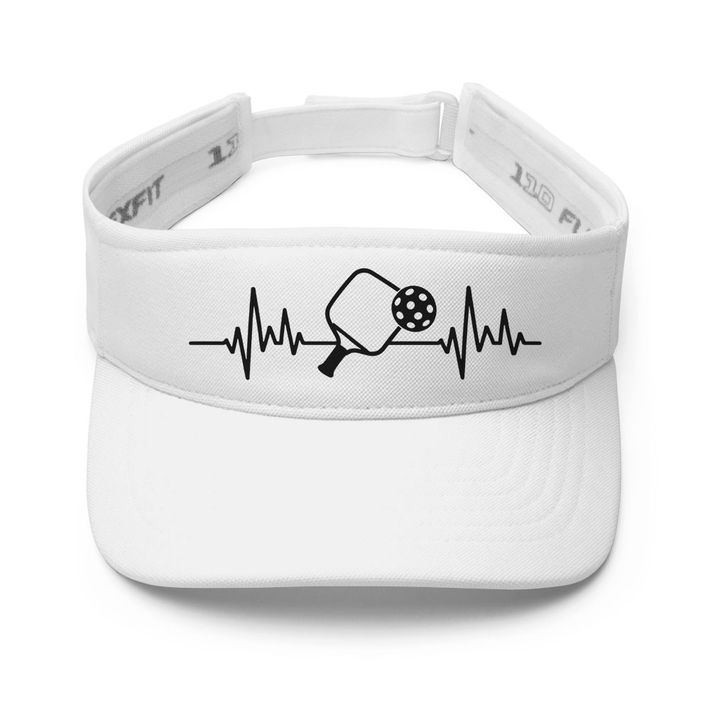 Picklewin Simple Heartbeat Pickleball Visor 5