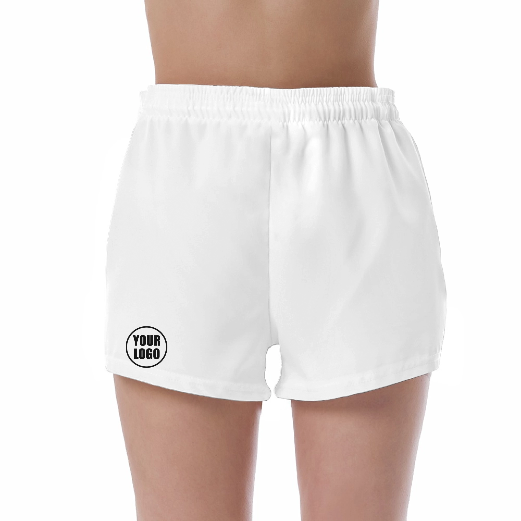 Picklewin Simple Stripe Women's Custom UV Protection Shorts 5