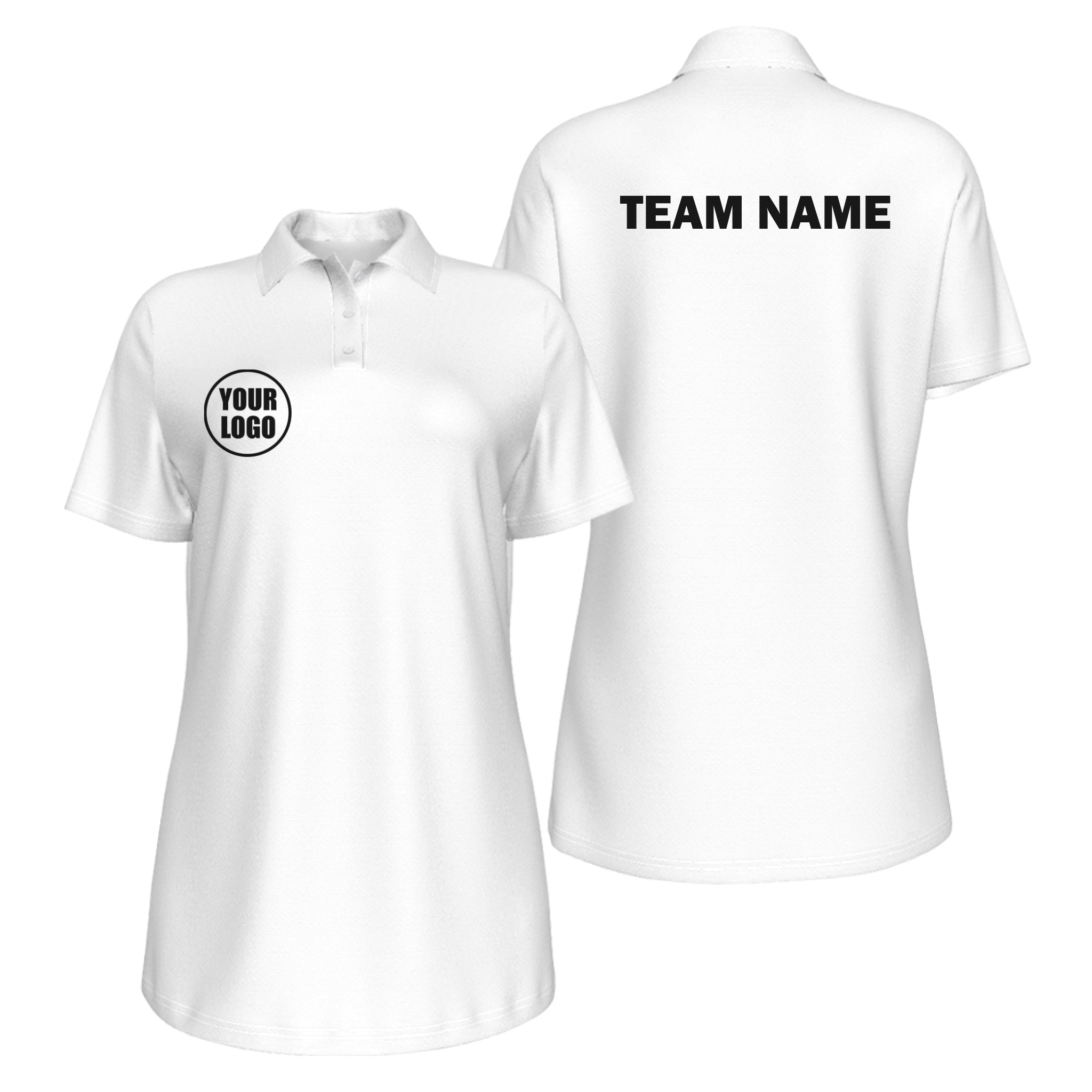 Picklewin Simple Stripe Women's Customized UV Protection Polo 8