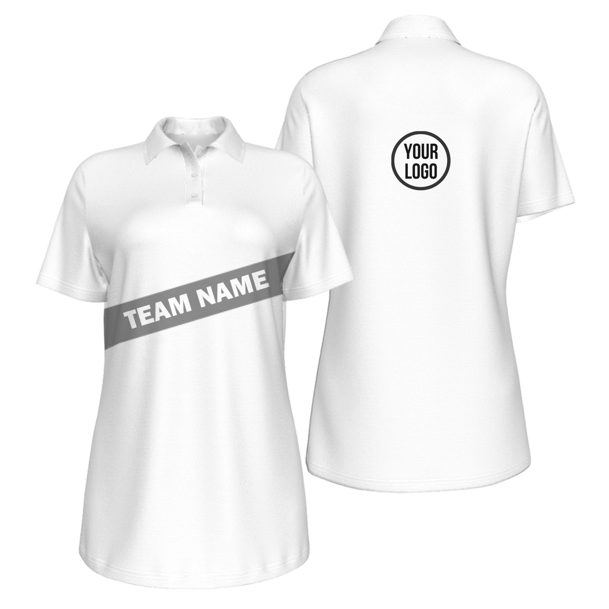 Picklewin Simple Women's UV Protection Polo For Pickleball Team 5