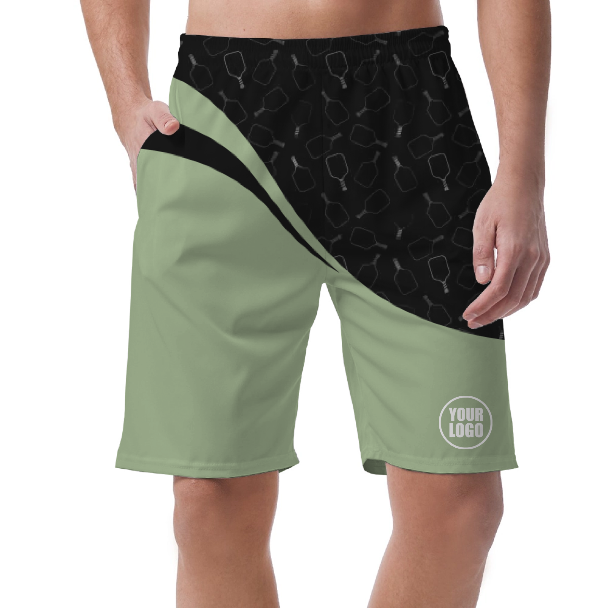 Picklewin Special Pickleball Pattern Short Pants Custom For Men 15