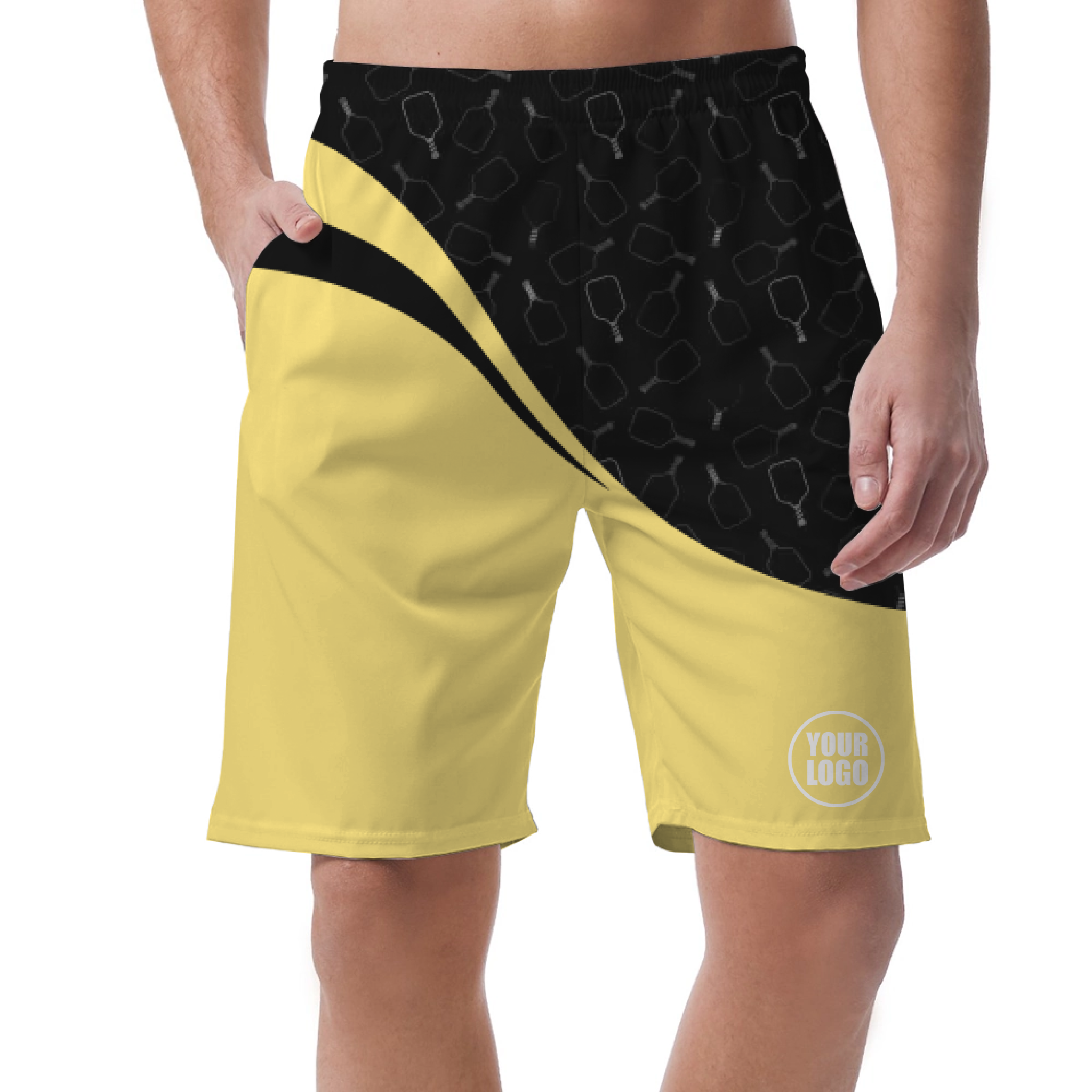 Picklewin Special Pickleball Pattern Short Pants Custom For Men 5