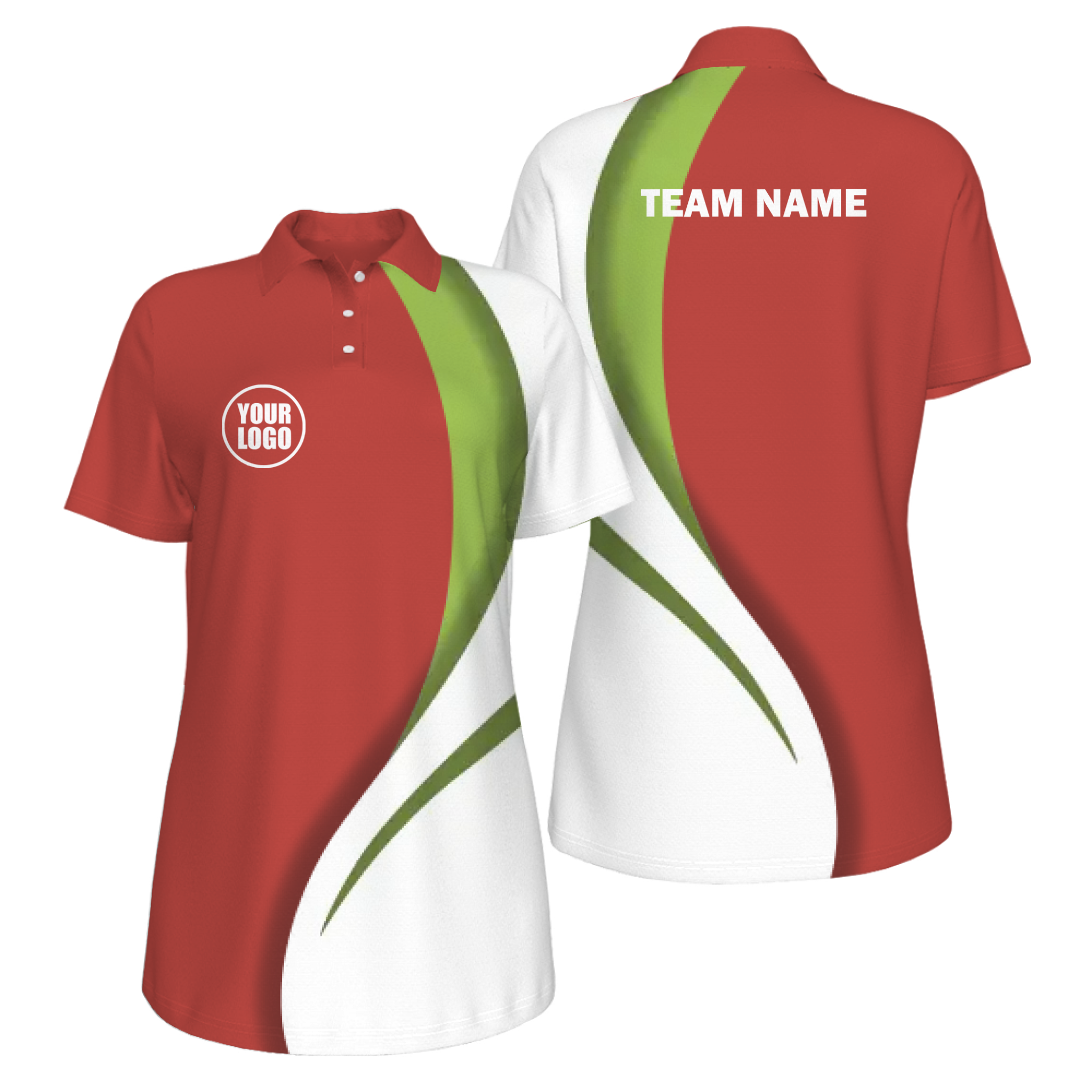 Picklewin Sporty Curve Customized UV Protection Polo For Women 12