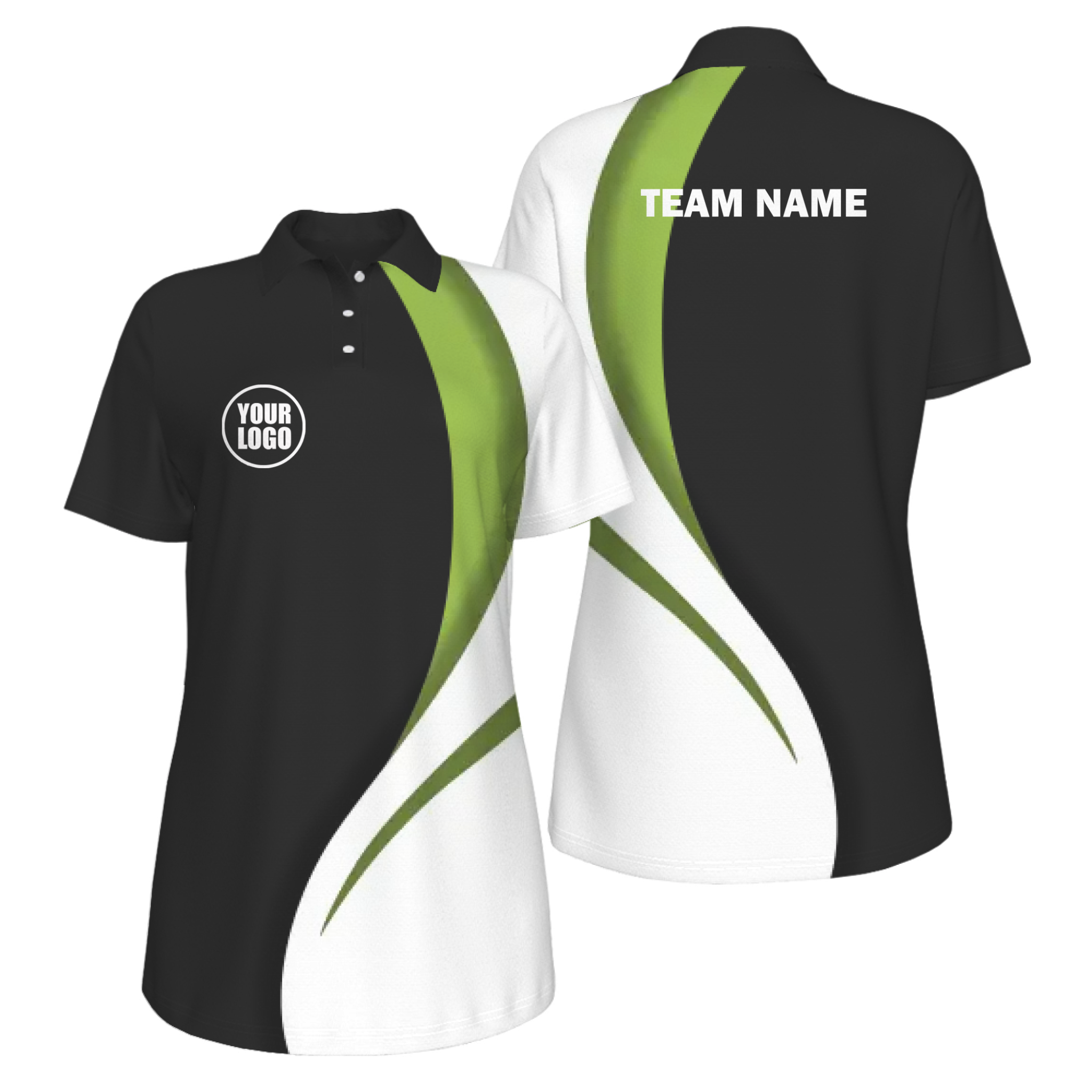 Picklewin Sporty Curve Customized UV Protection Polo For Women 15