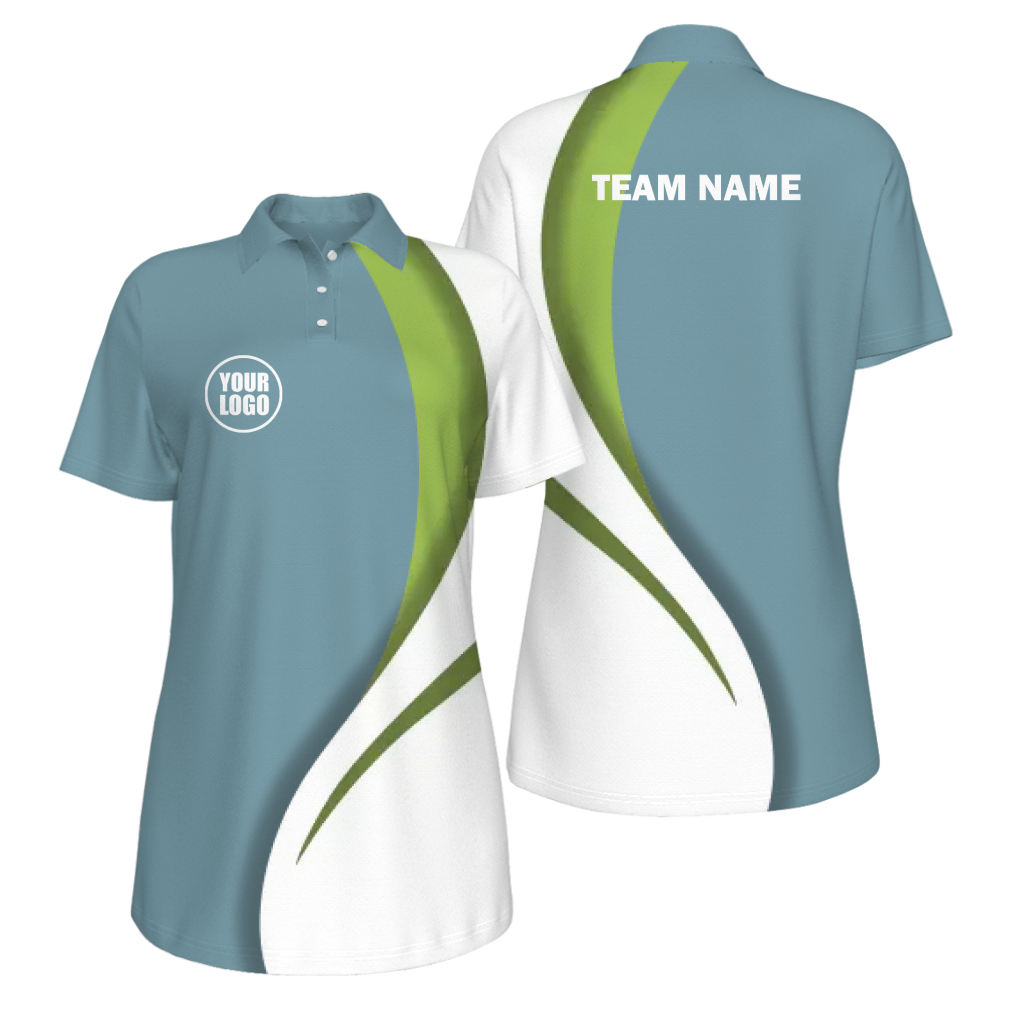 Picklewin Sporty Curve Customized UV Protection Polo For Women 4