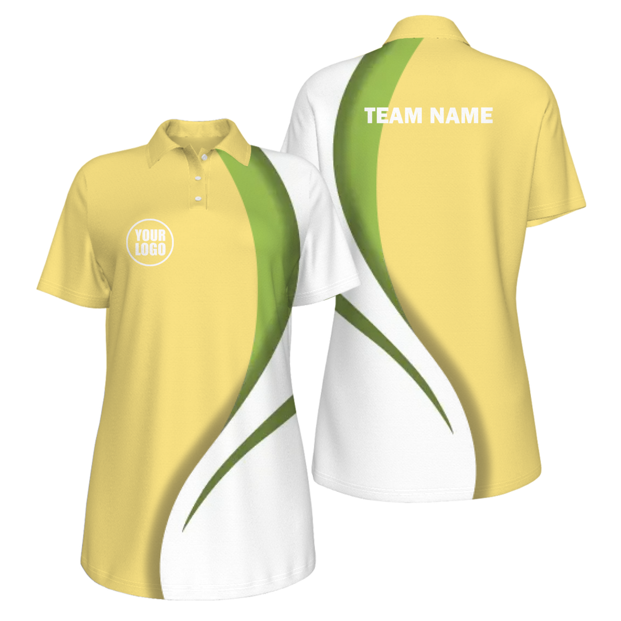 Picklewin Sporty Curve Customized UV Protection Polo For Women 5