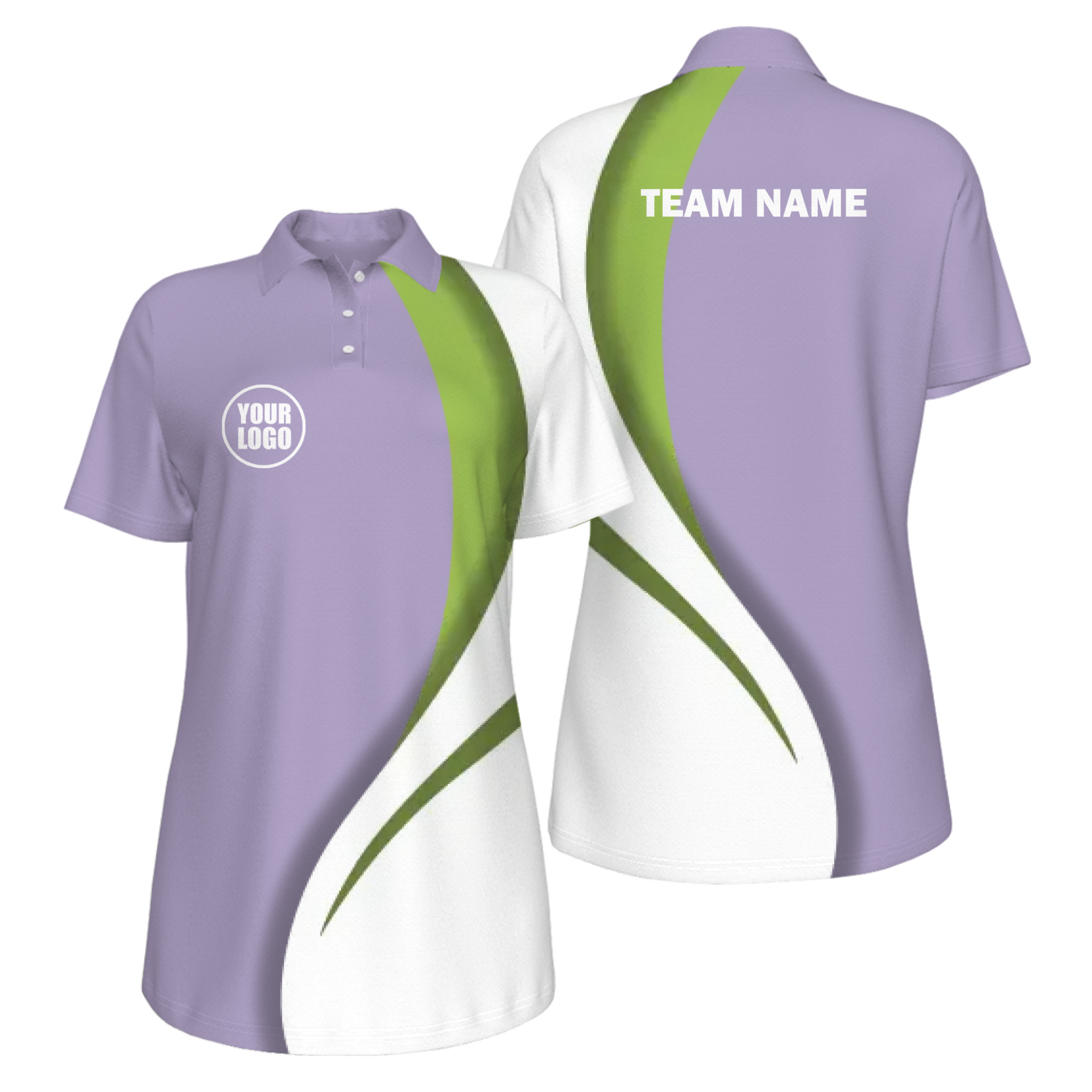 Picklewin Sporty Curve Customized UV Protection Polo For Women 6