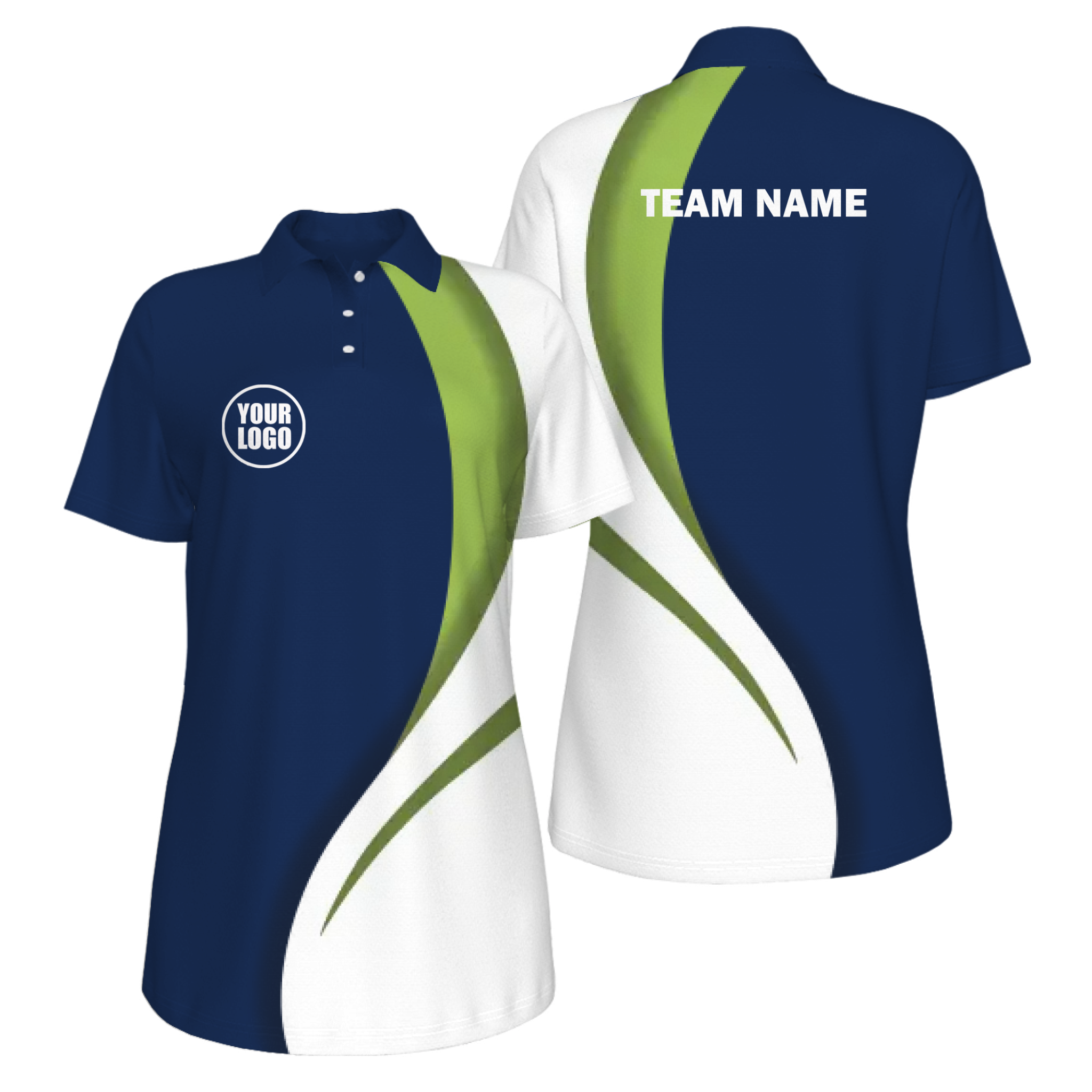 Picklewin Sporty Curve Customized UV Protection Polo For Women 9