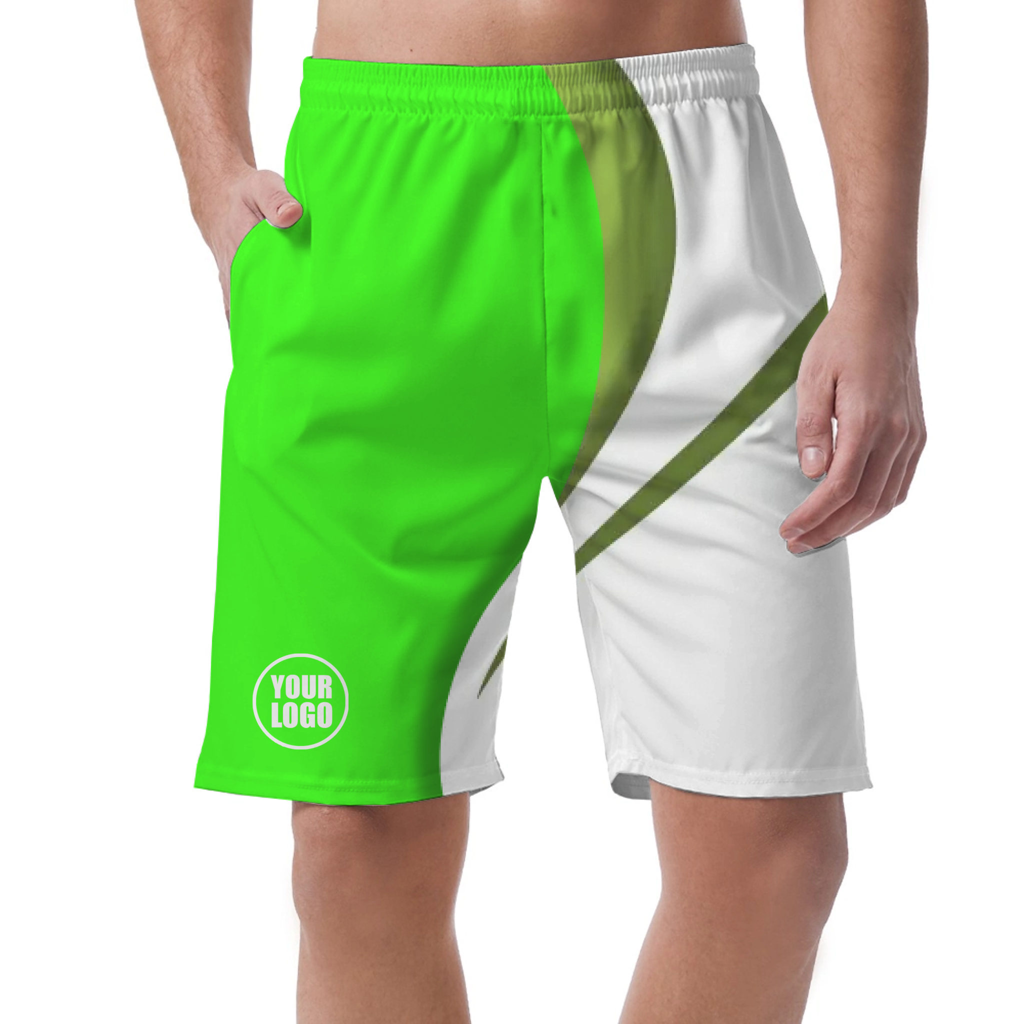 Picklewin Sporty Curve Short Pants Custom For Men 10