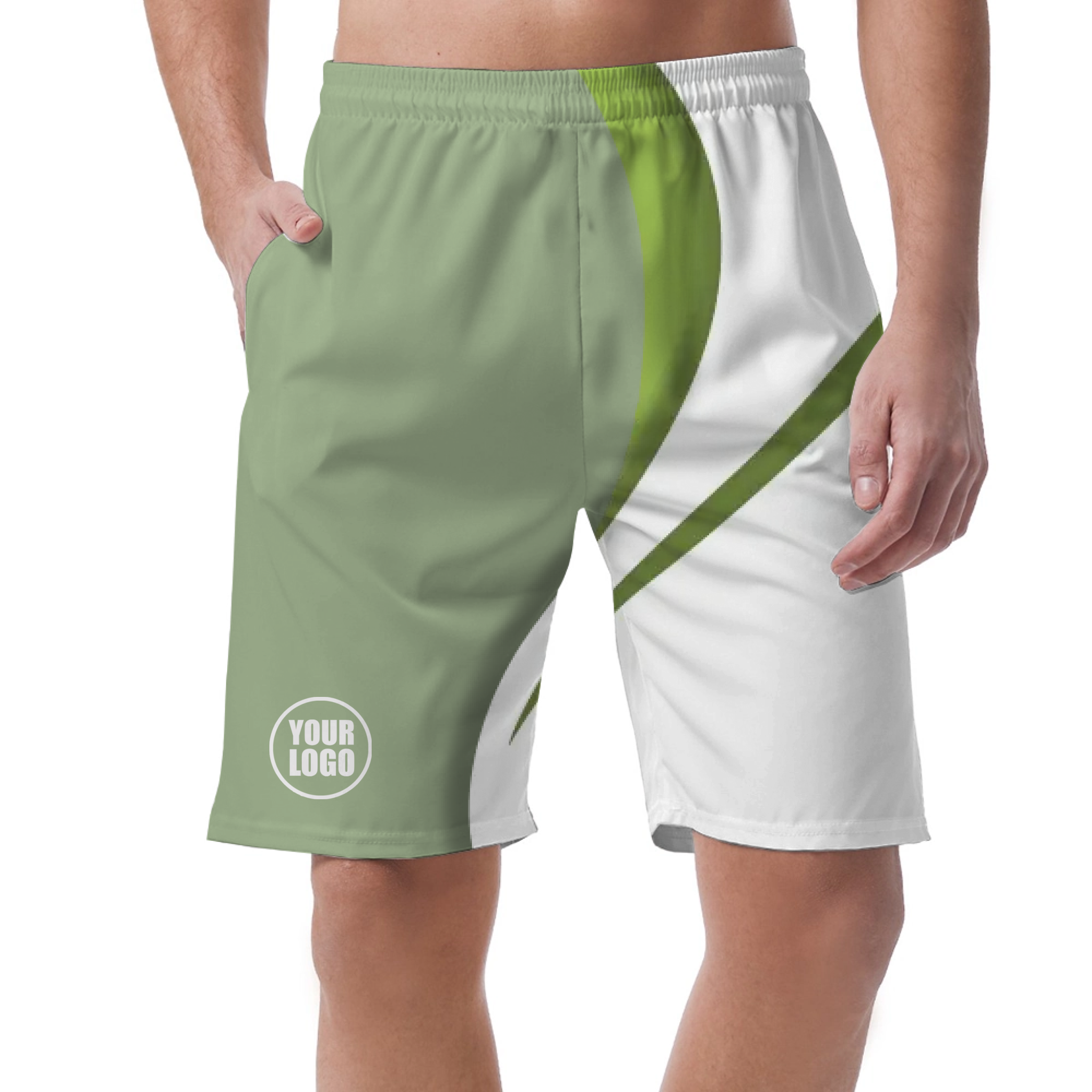 Picklewin Sporty Curve Short Pants Custom For Men 15