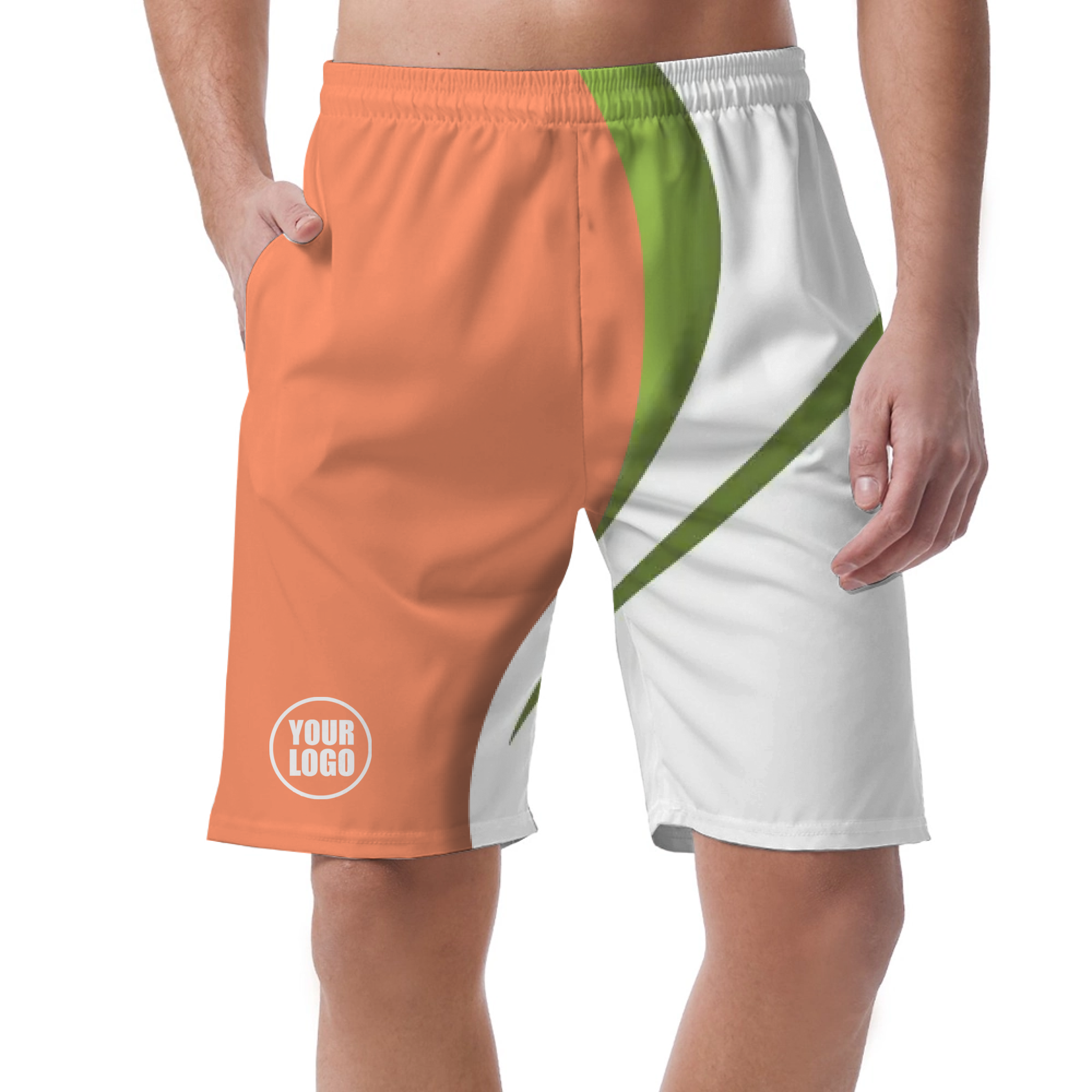 Picklewin Sporty Curve Short Pants Custom For Men 3