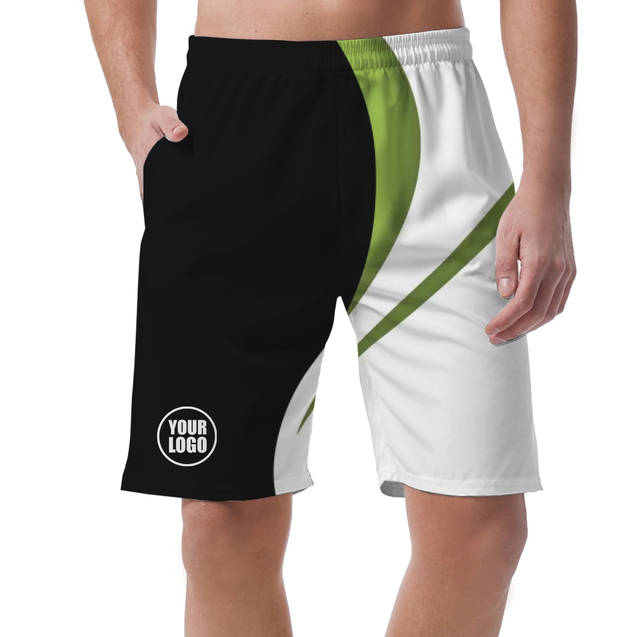 Picklewin Sporty Curve Short Pants Custom For Men 4